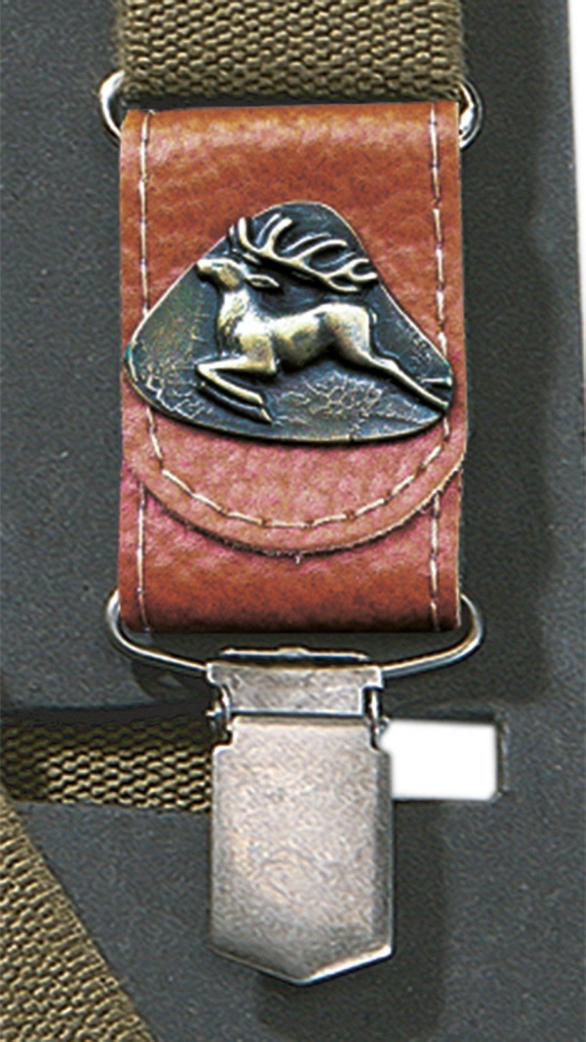 La Chasse® Hosenträger Hosenträger "Hirsch" Jagdhosenträger mit Motiv NEU von Oefele Jagd