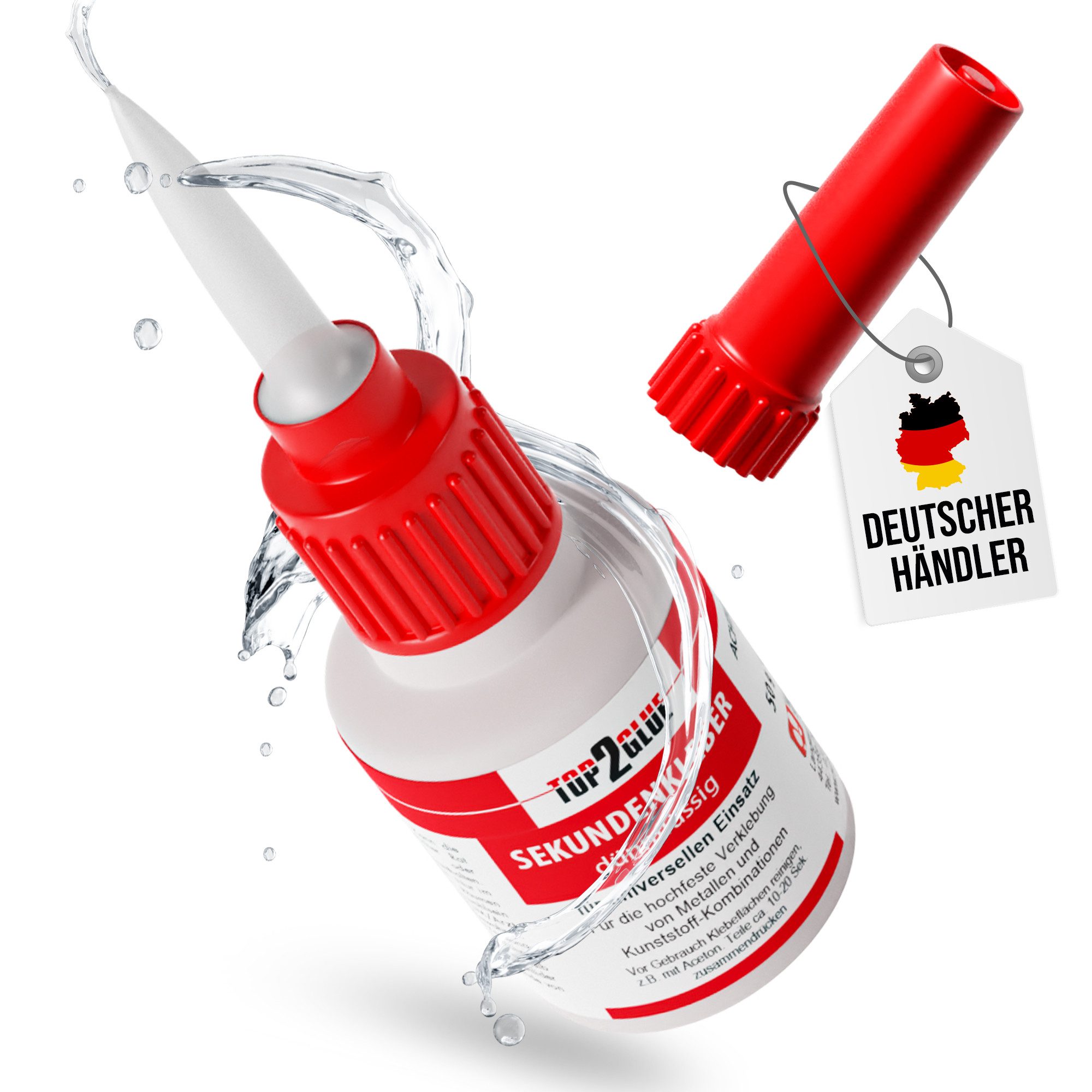 Top2Glue Sekundenkleber Top2Glue Cyanacrylat Sekundenkleber dünnflüssig 50g günstig online kaufen