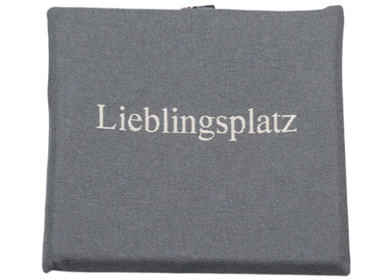 2er 'Lieblingsplatz' cm FUSSENEGGER x Set 40 40 Grau DAVID Sitzkissen Goliath