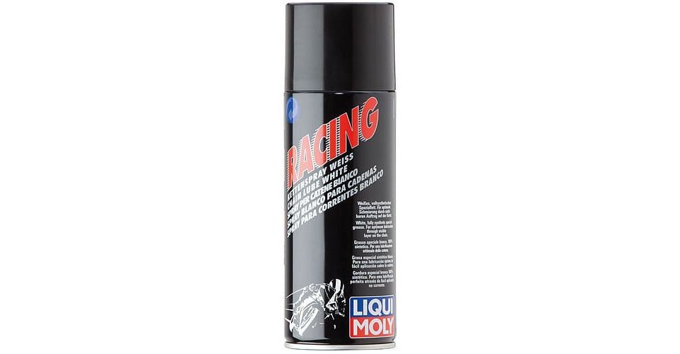 Liqui Moly Schmierfett Liqui Moly Motorbike Kettenspray weiß 400 ml