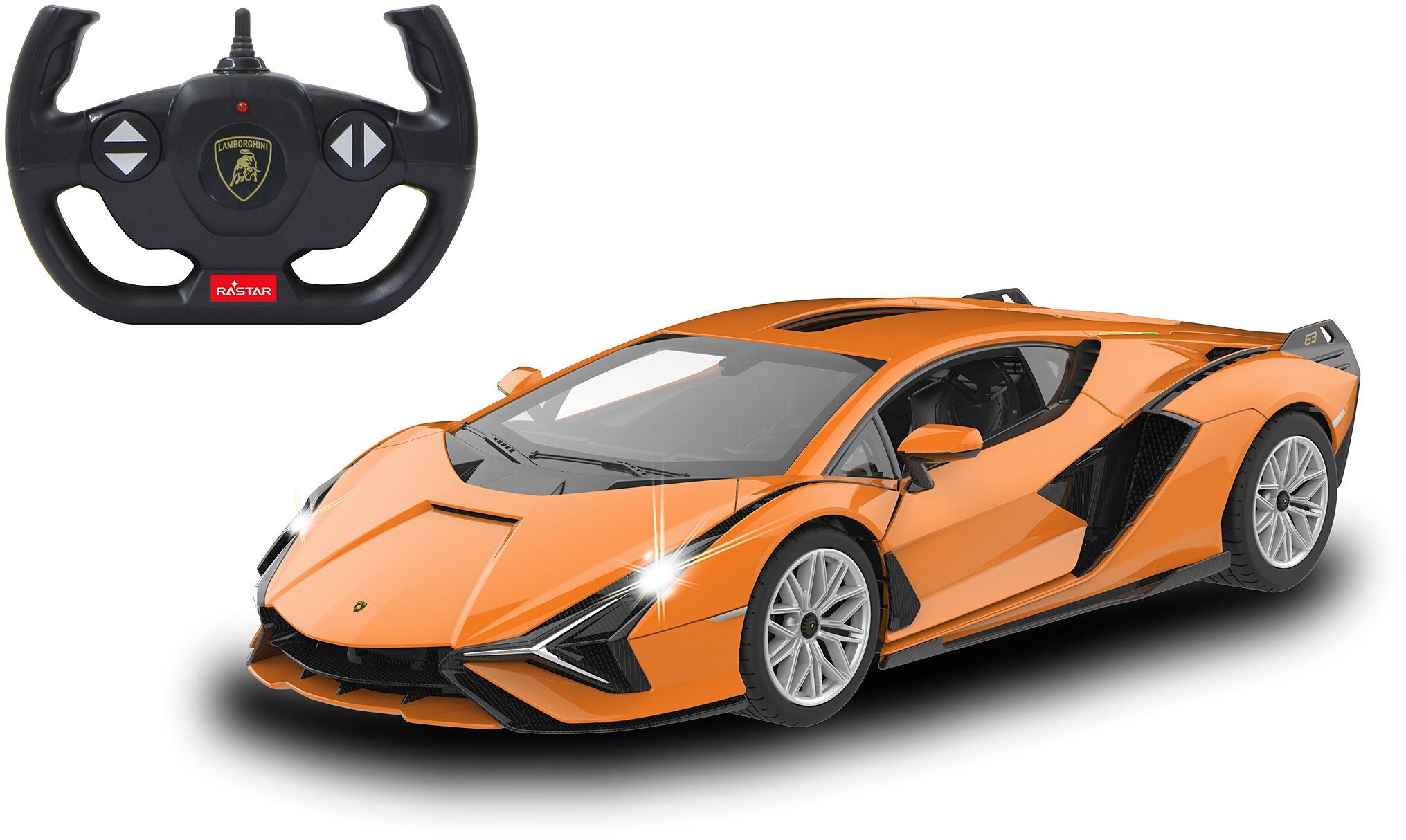 Jamara RC-Auto Lamborghini Sián 1:14, orange - 2,4 GHz