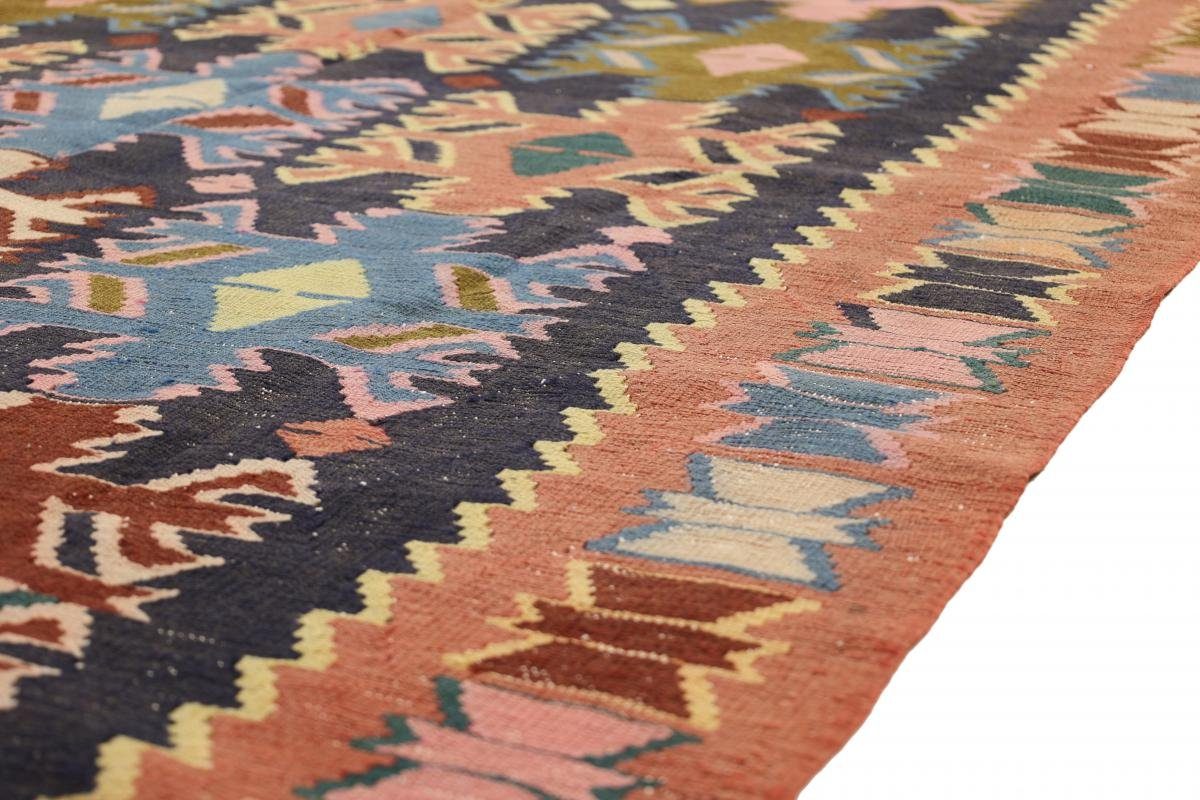 Orientteppich, mm Antik Handgewebter Höhe: Kelim Orientteppich Fars Nain 150x376 rechteckig, Azerbaijan Trading, 4
