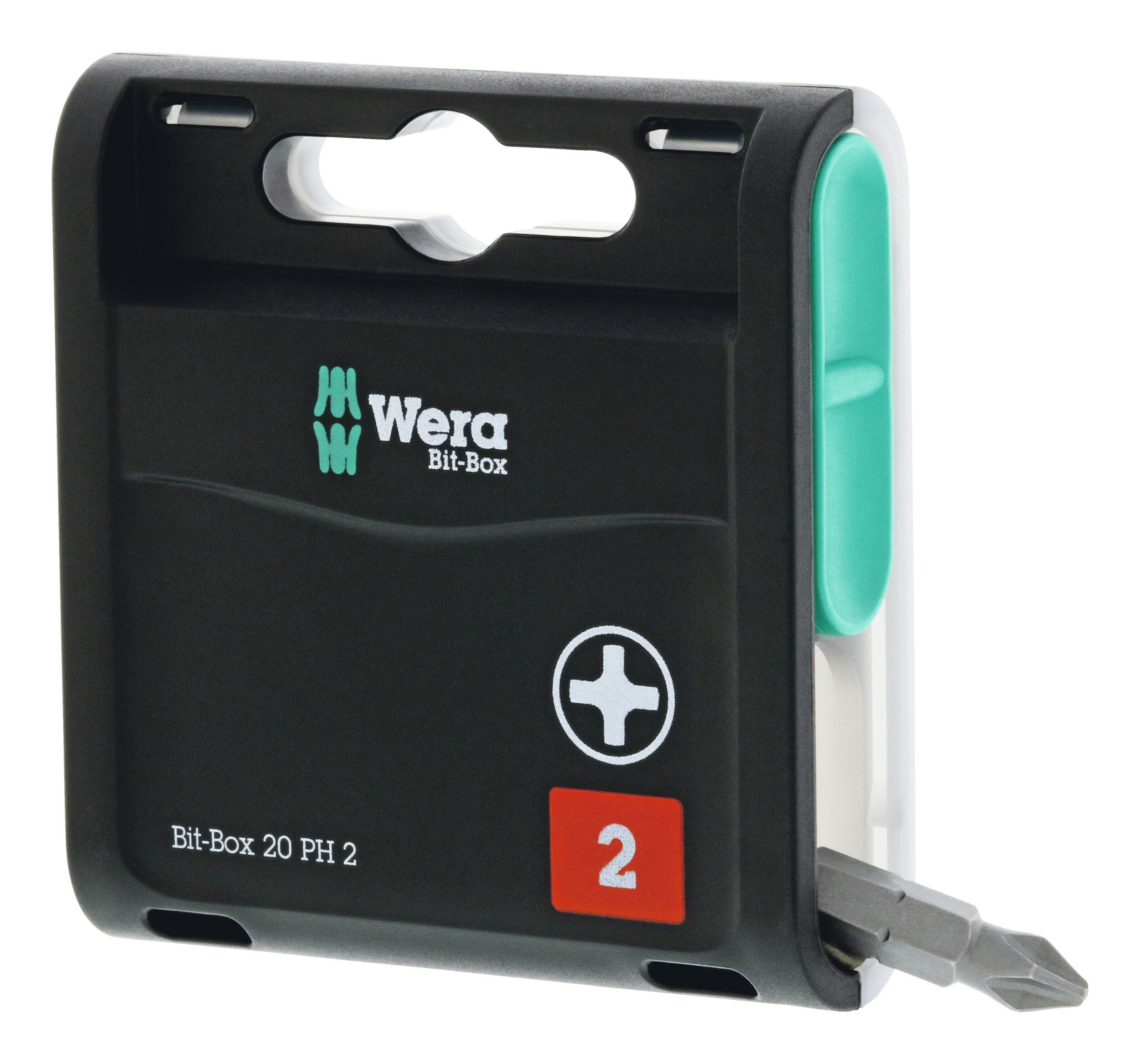 Wera Kreuzschlitz-Bit, Box 20 H PH2 x 25 mm 20er Box