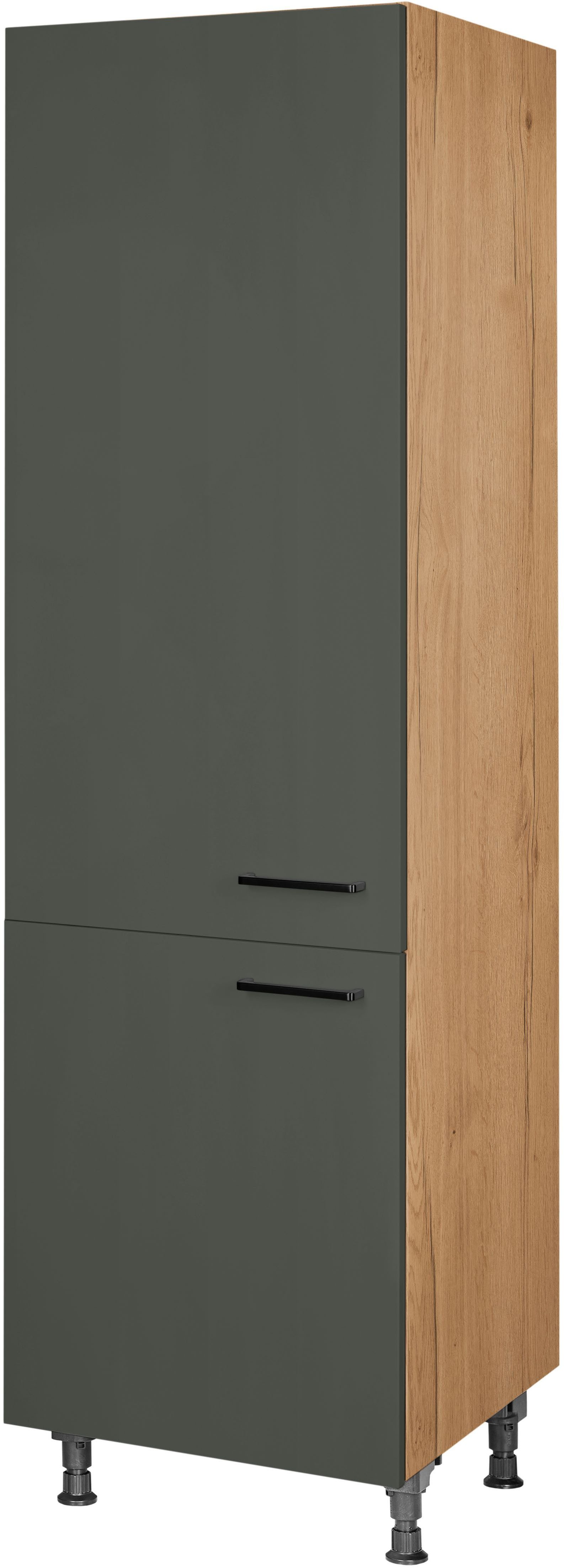 nobilia® Vorratsschrank "Easytouch", Ausrichtung wählbar, mit zwei Türen, vormontiert, Breite/Höhe: 60/216,6 cm