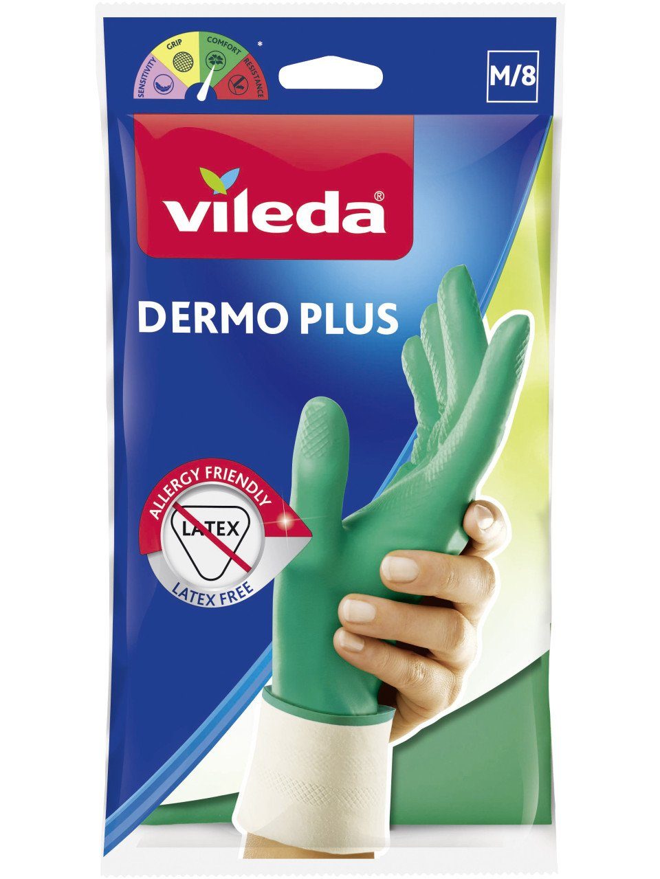 Vileda Latexhandschuhe Vileda Haushaltshandschuhe Dermo Plus günstig online kaufen
