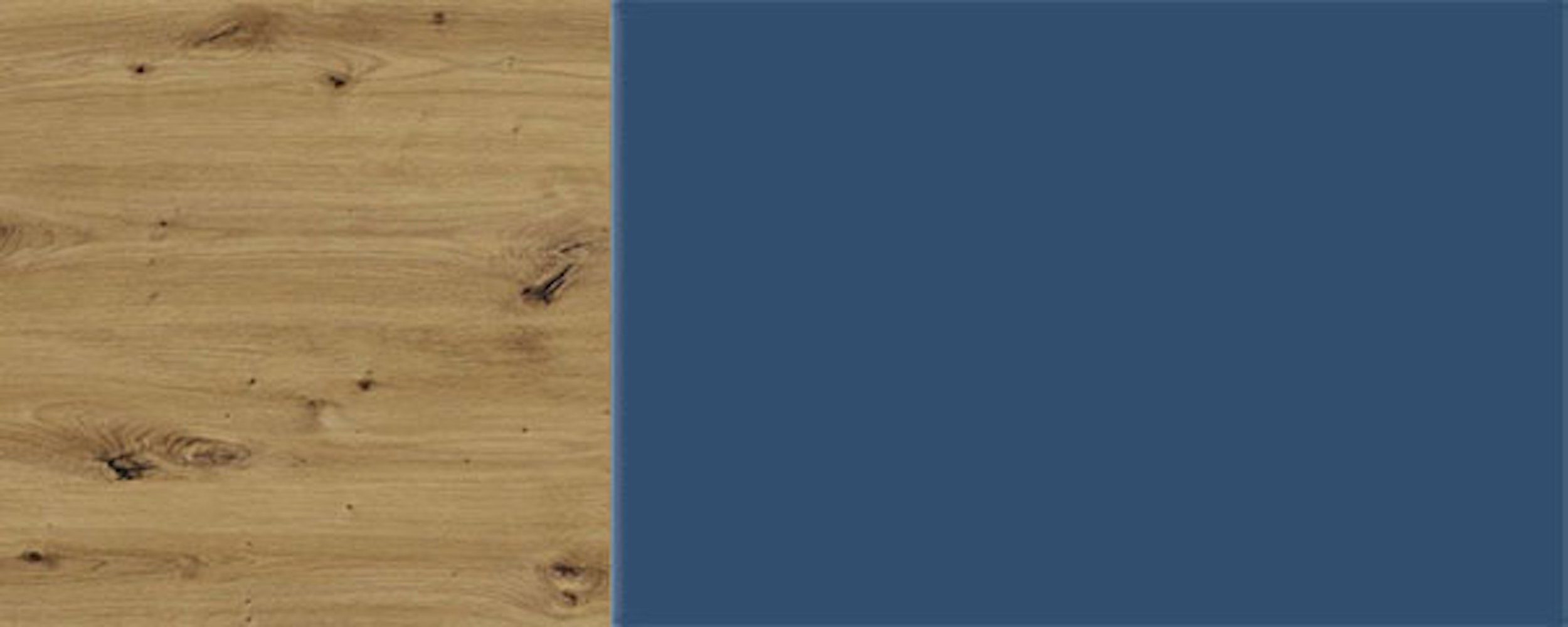 (Vollauszug) Kunststoffoberfläche, grifflos 2 MDF) Hochglanz Feldmann-Wohnen 60cm Napoli mit RAL lackiert, Korpusfarbe wählbar pflegeleichter violettblau 1 5000 & Front- Hochglanz Schubladen (mit Backofenumbauschrank Tür, Spanplatte