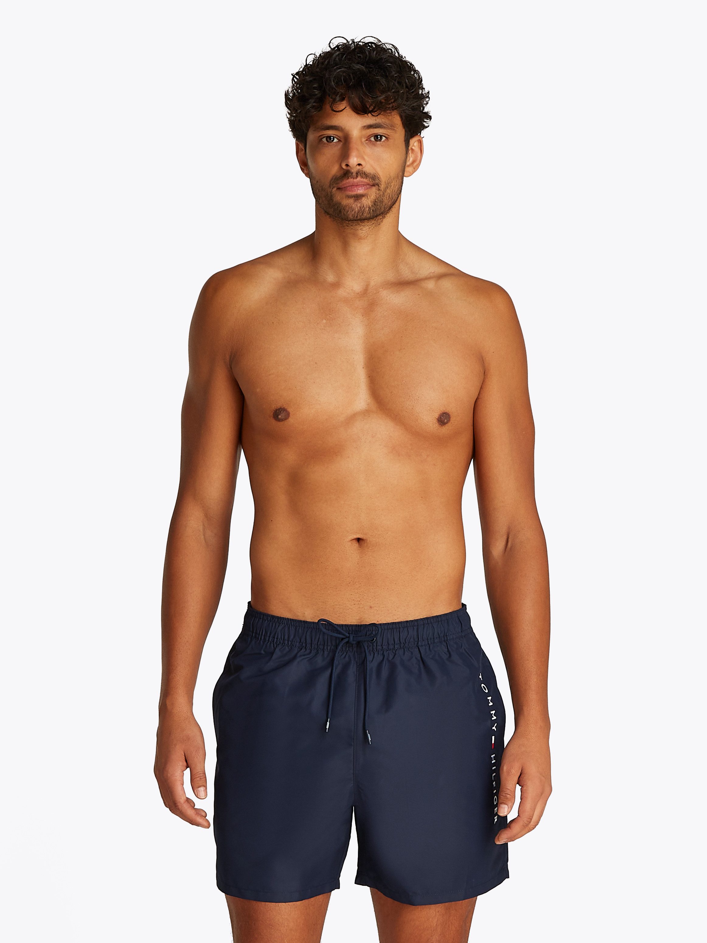Tommy Hilfiger Swimwear Badeshorts "MEDIUM DRAWSTRING" mit Logostickerei an günstig online kaufen