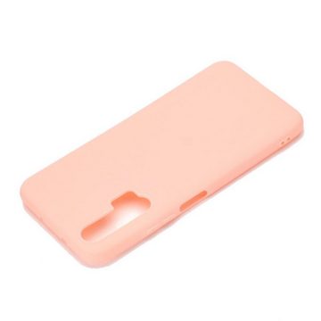 CoverKingz Handyhülle Honor 20 Pro Handy Hülle Silikon Cover Schutzhülle Case Etui matt Rosa 15,9 cm (6,3 Zoll), Schutzhülle Handyhülle Silikoncover Softcase farbig