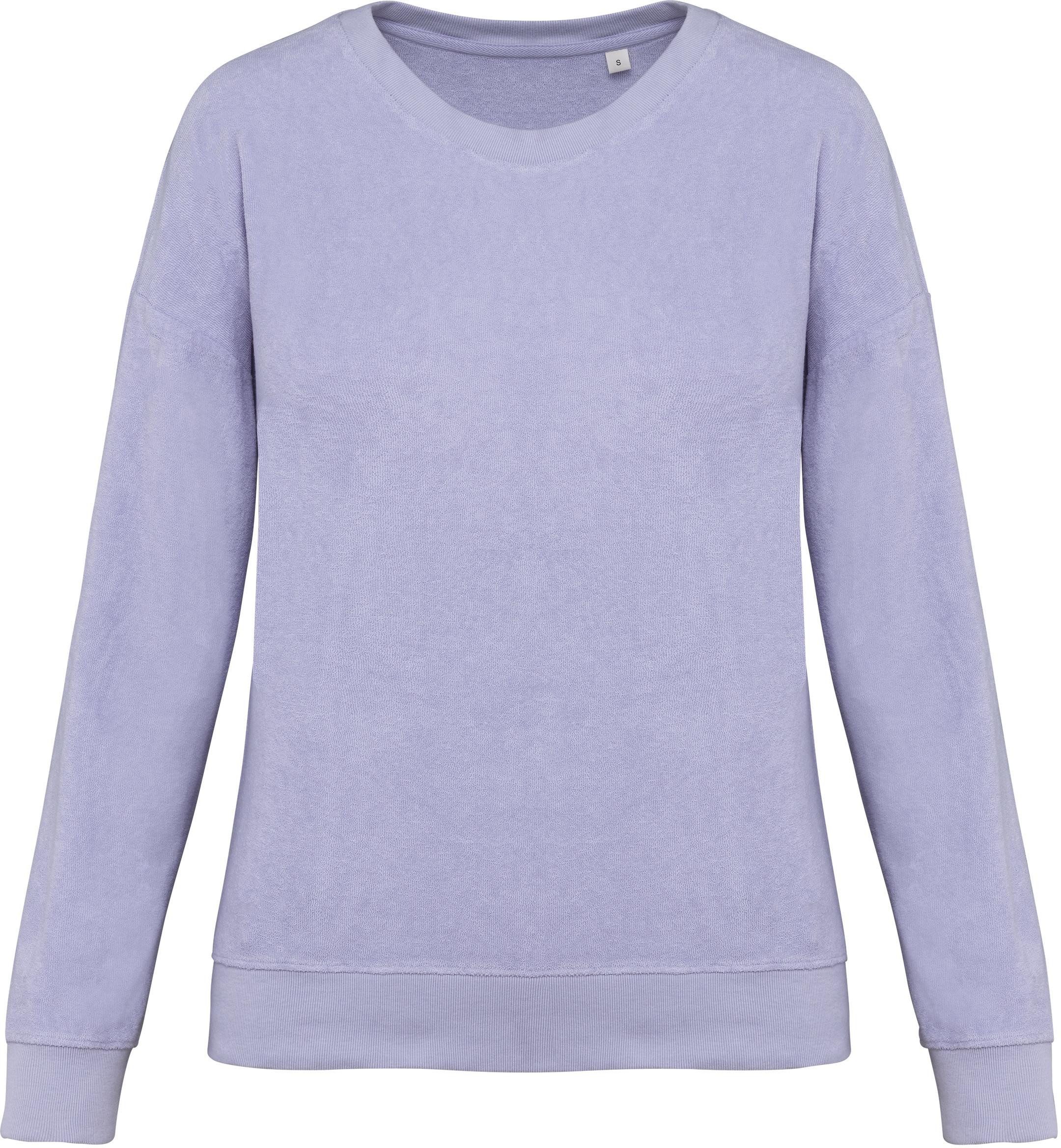 Native Spirit Sweatshirt Umweltfreundliches Damen-Sweatshirt aus Frottee