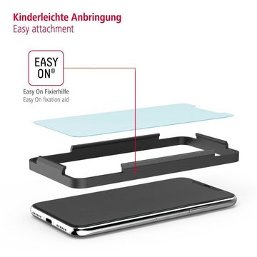 Hama Displayschutzglas für das iPhone 12, iPhone 12 Pro mit Blaulichtfilter für Apple iPhone 12, Apple iPhone 12 Pro, Displayschutzglas, antibakteriell