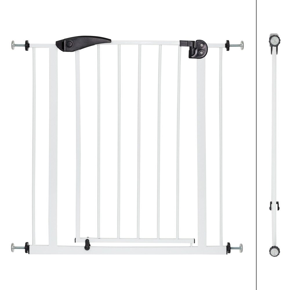 ECD Germany Türschutzgitter Treppenschutzgitter ohne Bohren mit Selbstschli günstig online kaufen