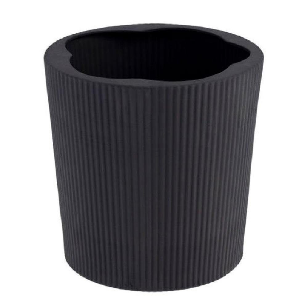Vase Storefactory Grey (20cm) Dark Blumentopf Übertopf Eksberg
