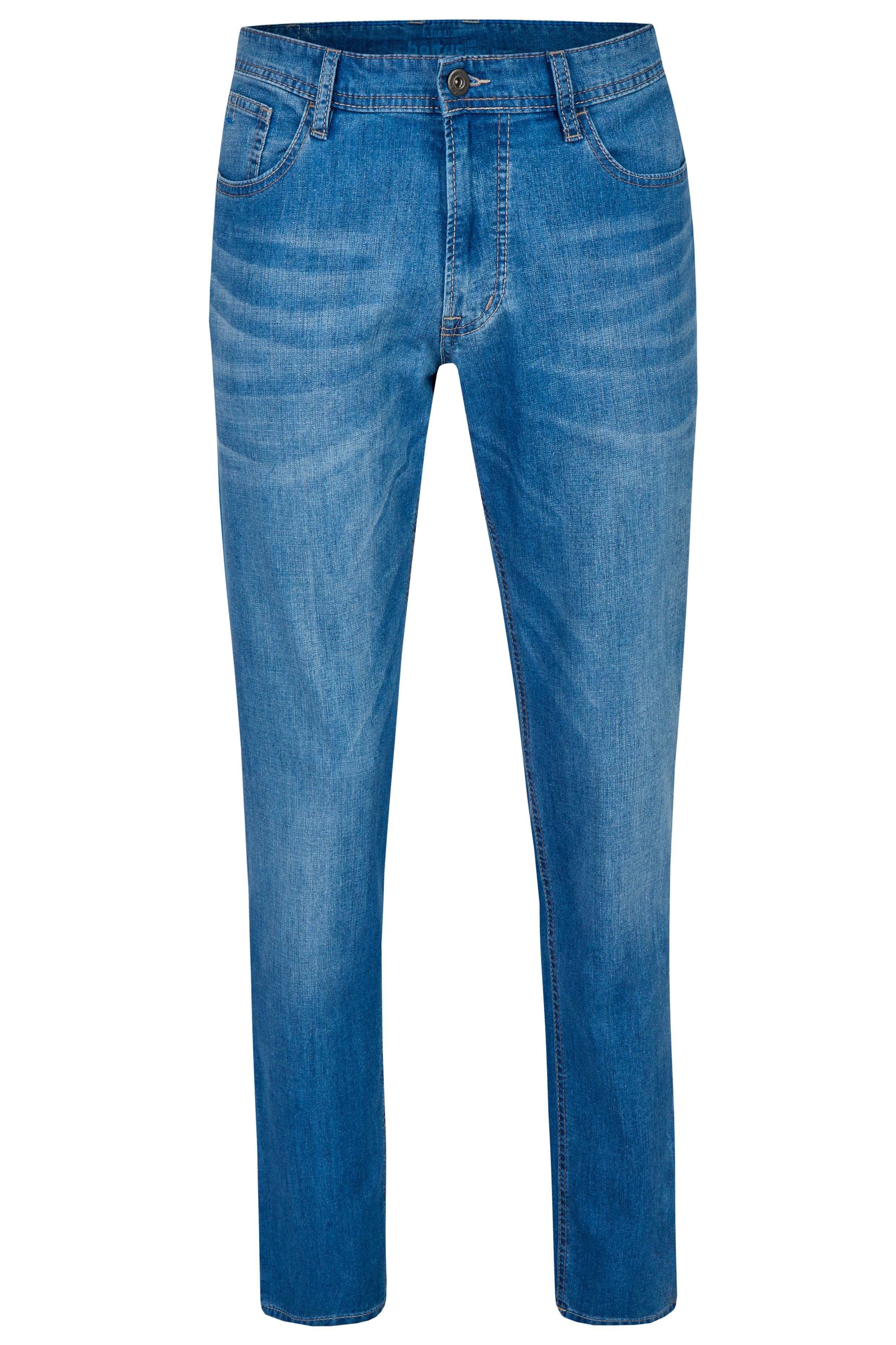 Hattric 5-Pocket-Jeans HATTRIC HUNTER blue bleached günstig online kaufen