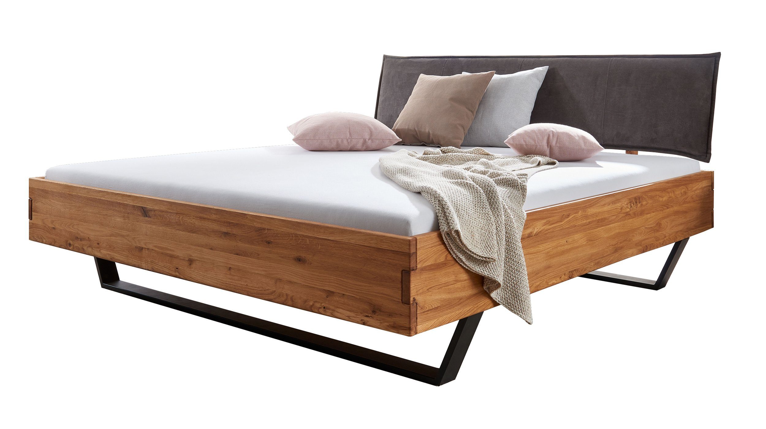 Massivart® Massivholzbett AMIRA / Massivholz / günstig online kaufen
