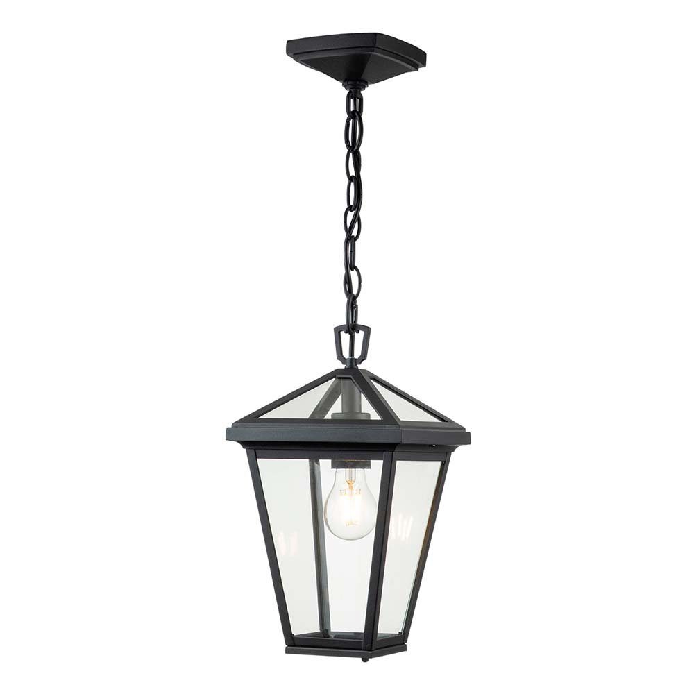 Elstead LIGHTING Außen-Deckenleuchte, Leuchtmittel nicht inklusive, Pendellampe Außenleuchte Laterne Hängelampe Gartenleuchte Alu IP44 1