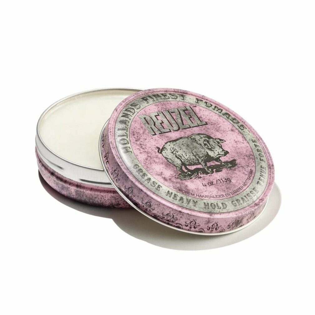 Reuzel Haarstyling-Liquid Pink Heavy Hold Grease Pomade 113 g