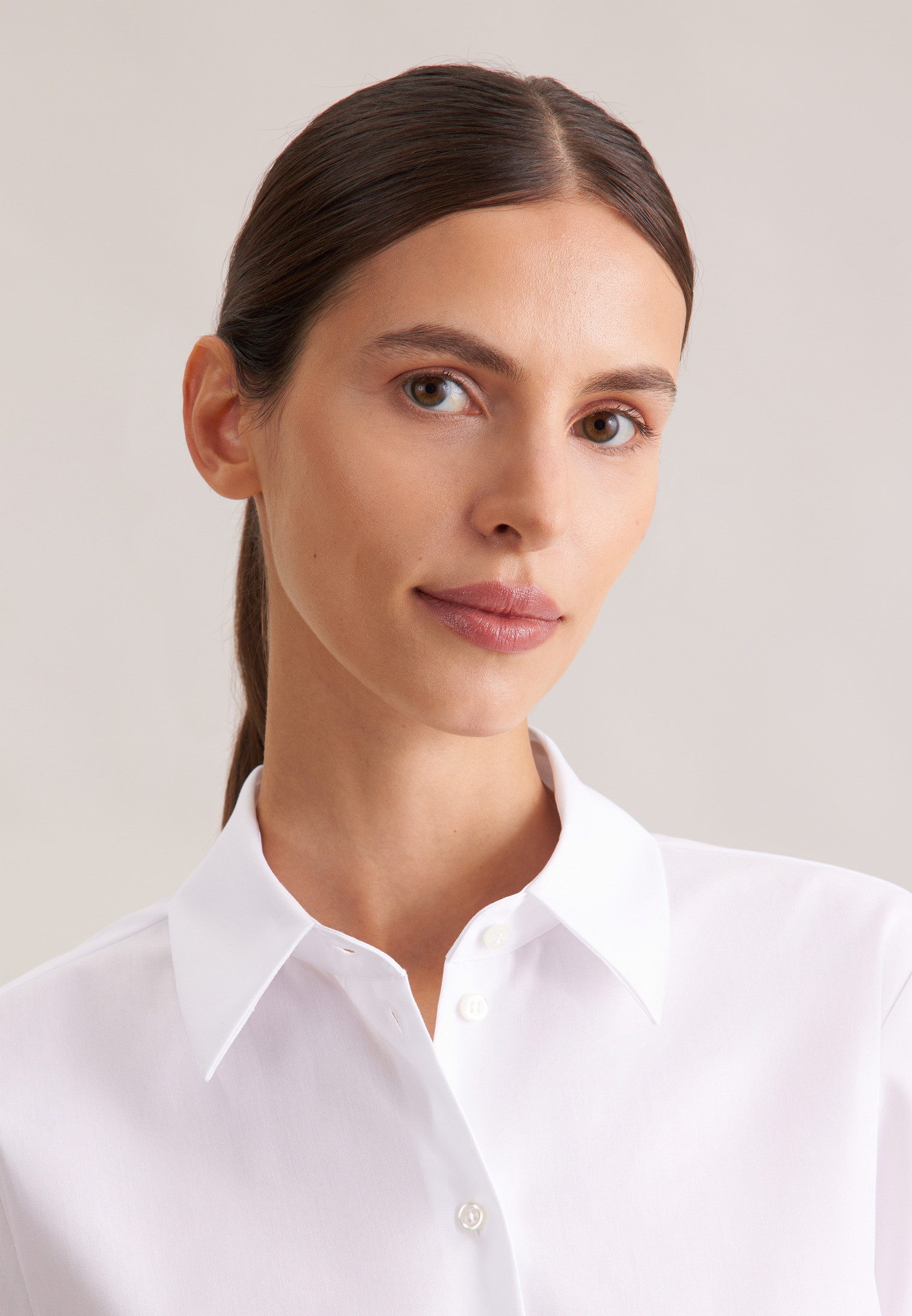 seidensticker Hemdbluse 1/2 Kragen Uni