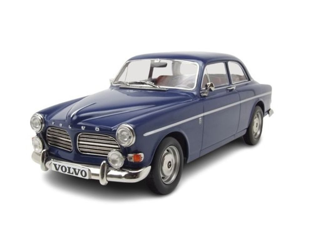 Norev Modellauto Volvo Amazon 1966 dunkelblau, Maßstab 1:18