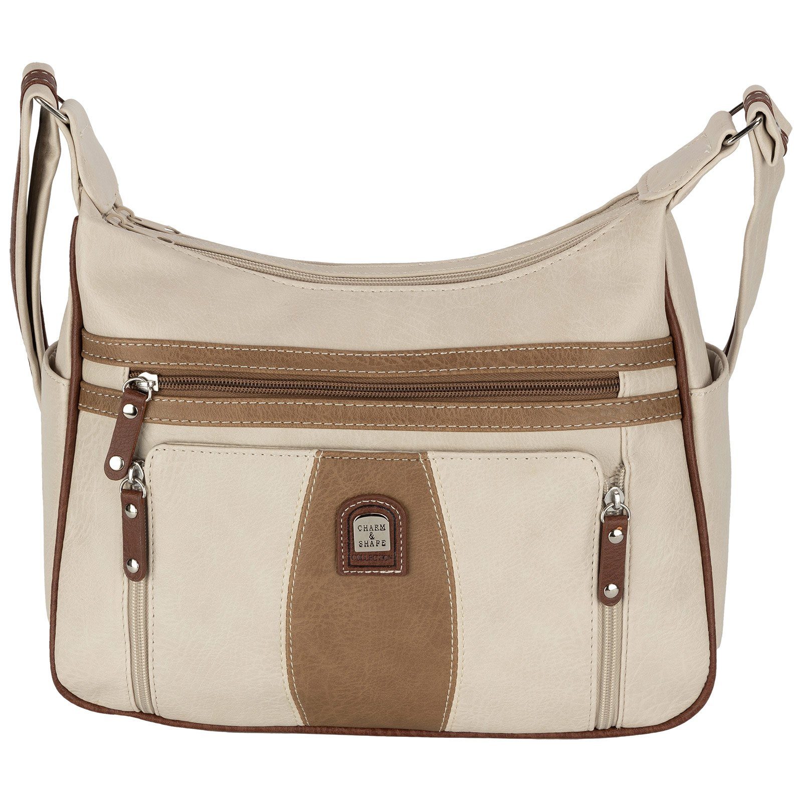 EAAKIE Umhängetasche Damen Tasche Schultertasche Umhängetasche Leder Optik Handtasche, als Schultertasche, Umhängetasche tragbar – Bild 3 von 5