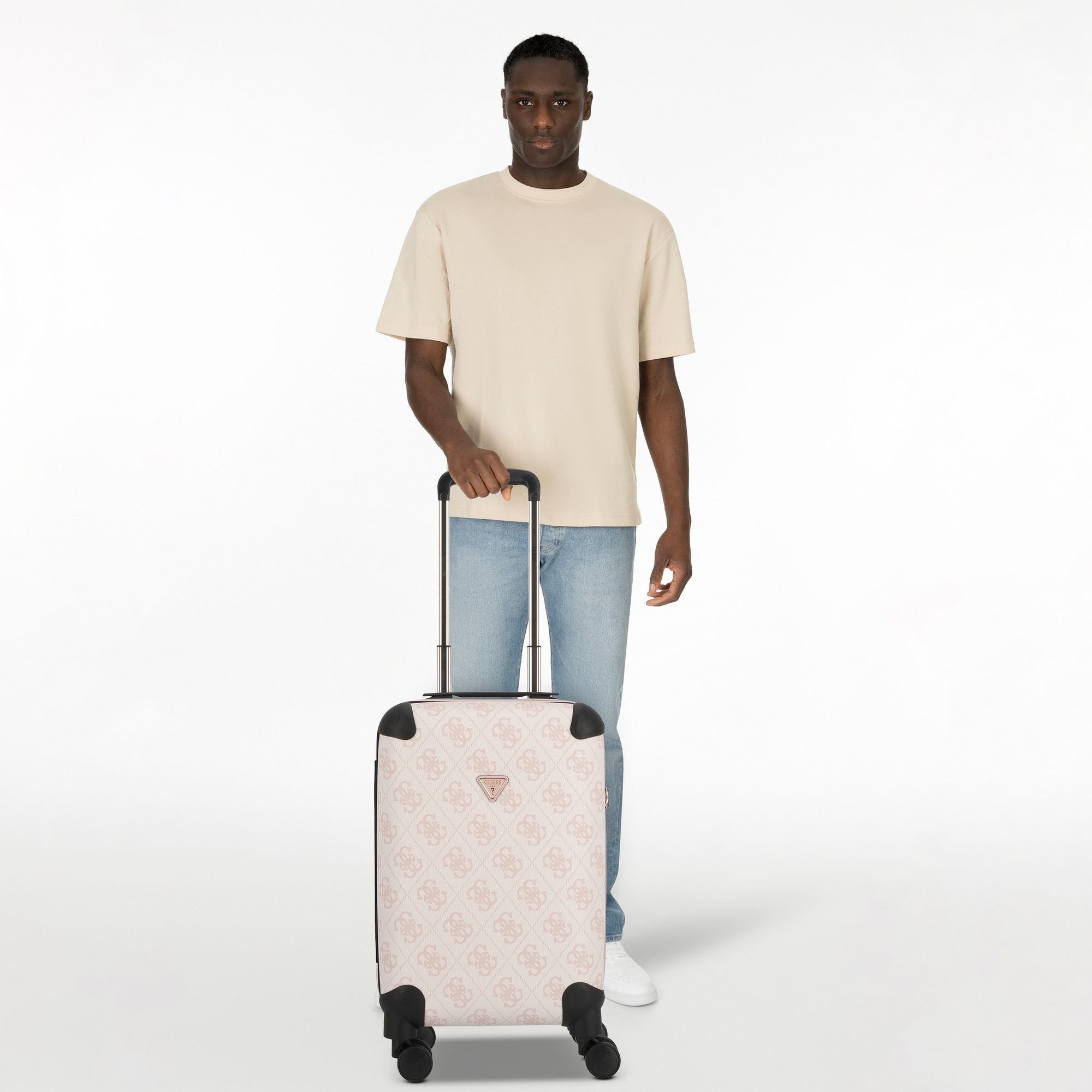 Guess Handgepäck-Trolley Berta, 4 Rollen, Polyurethan günstig online kaufen