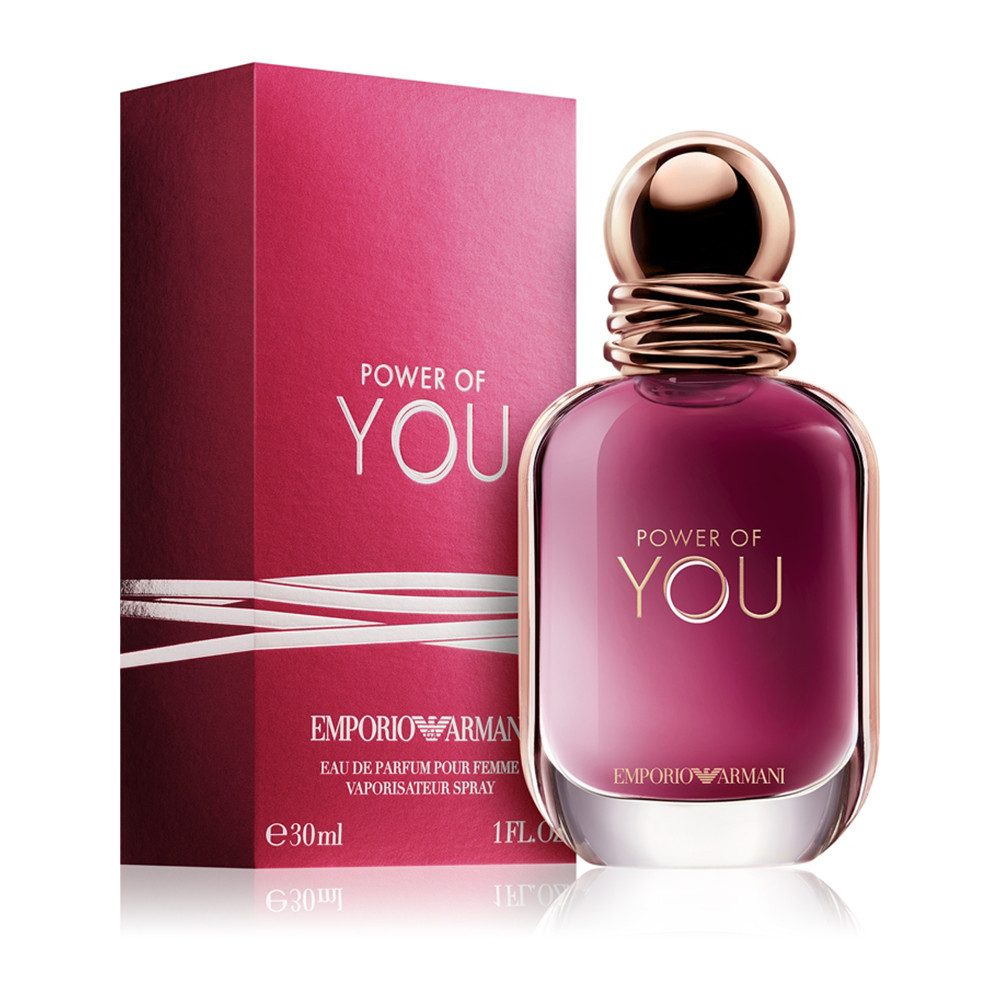 Giorgio Armani Eau de Parfum Emporio Armani Power of You Eau de Parfum 30 ml, 1-tlg., Fruchtig-süßer Duft mit Vanille im praktischen 30 ml Format