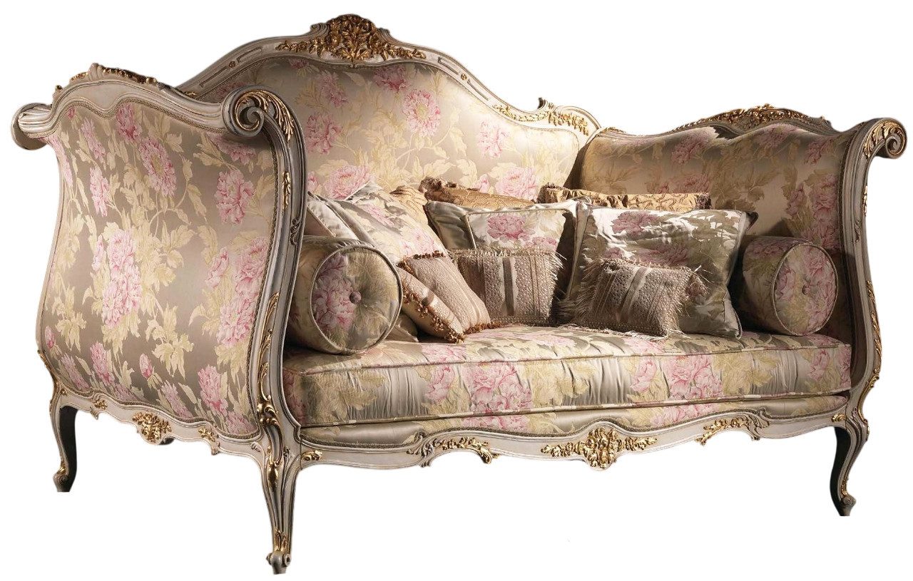 Xlmoebel 4-Sitzer Klassisches Sofa aus Samtstoff in eleganter Optik, Hergestellt in Europa