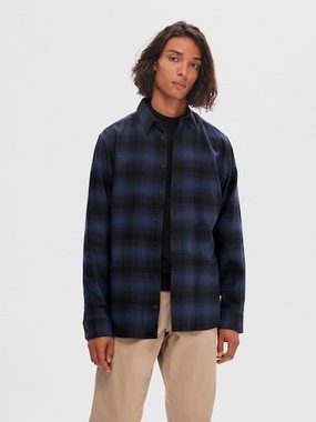 SELECTED HOMME Langarmhemd SLHSLIMOWEN-FLANNEL SHIRT LS NOOS