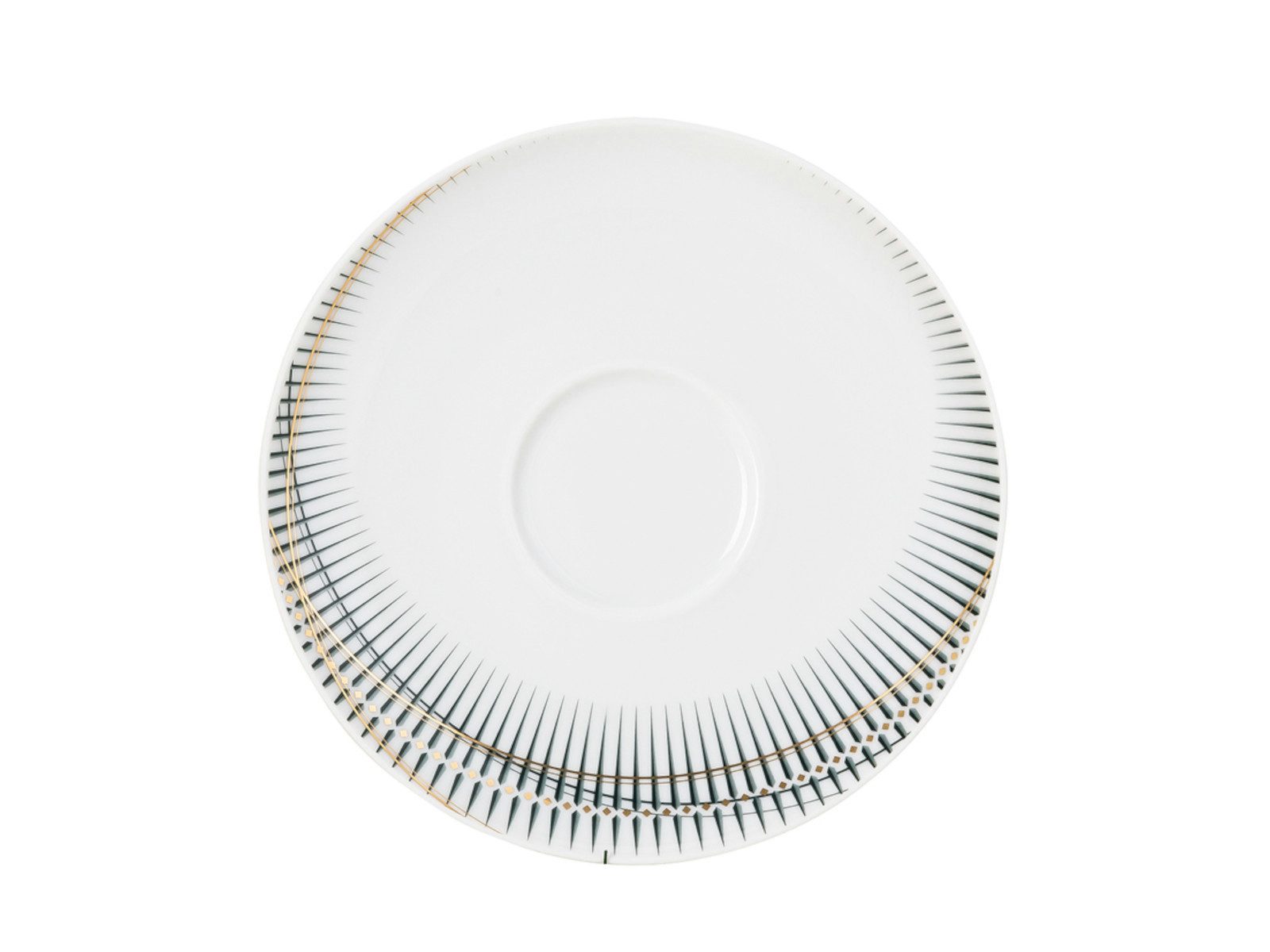 Rosenthal Untertasse TAC Gropius Glitch Tee-Untertasse 16cm