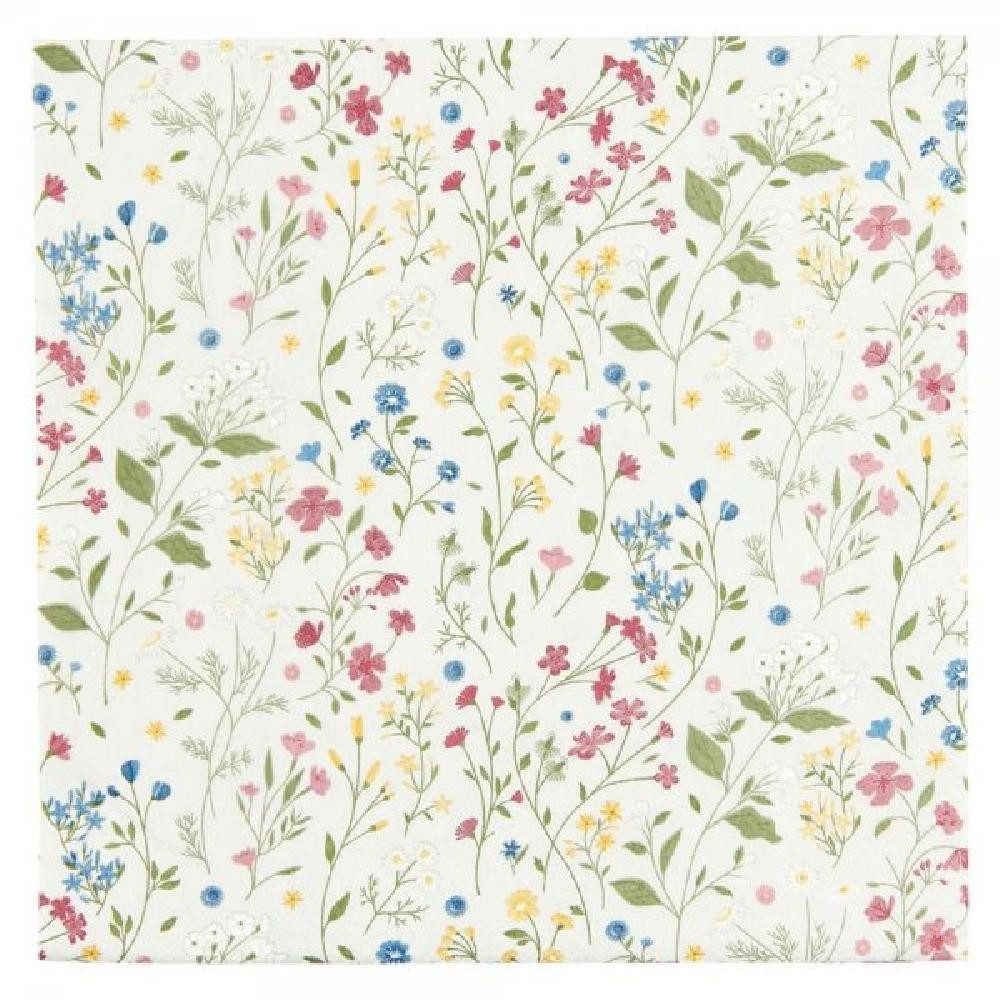 Ib Laursen Serviettenhalter Ib Laursen Servietten Blütenflor (50-teilig)