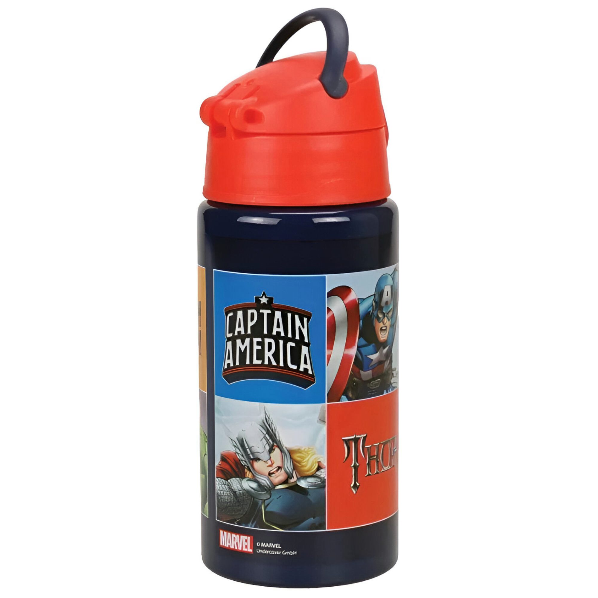 MARVEL Trinkflasche Marvel Avengers Kinder Alu Wasserflasche Flasche 500 ml