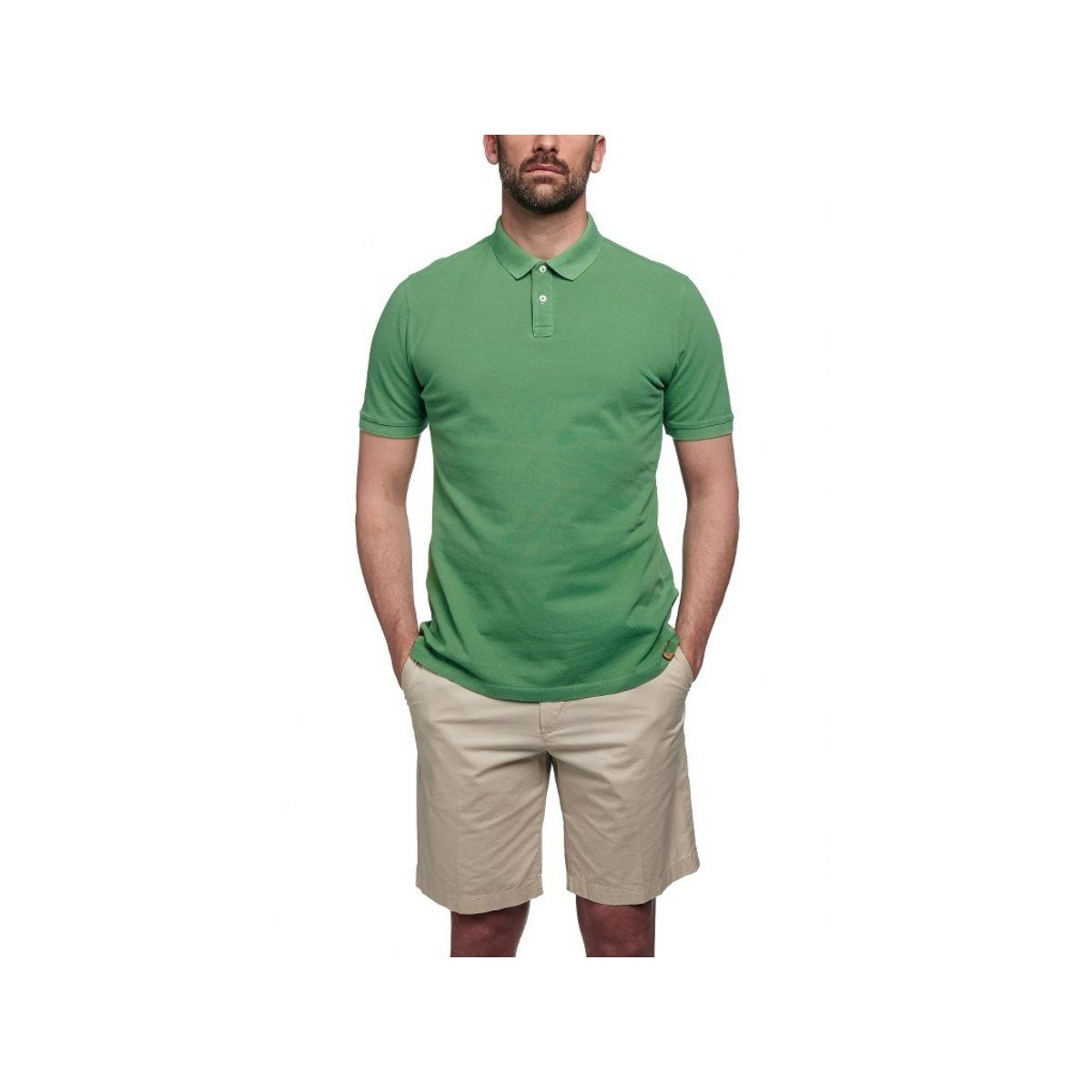 Eterna keine (1-tlg., Angabe) Kurzarmhemd grün