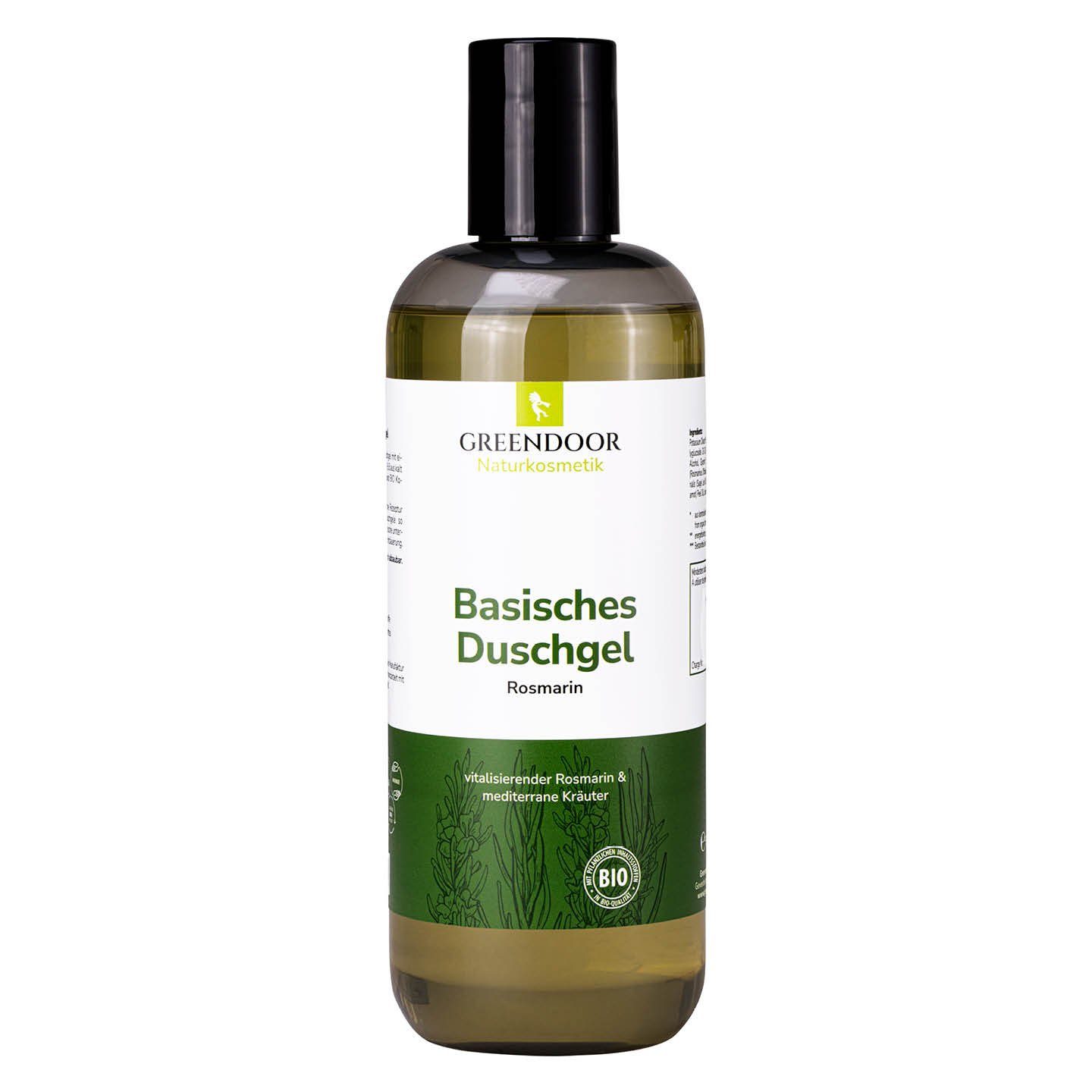 GREENDOOR Duschgel Basisches Duschgel XL Rosmarin | Duschgele