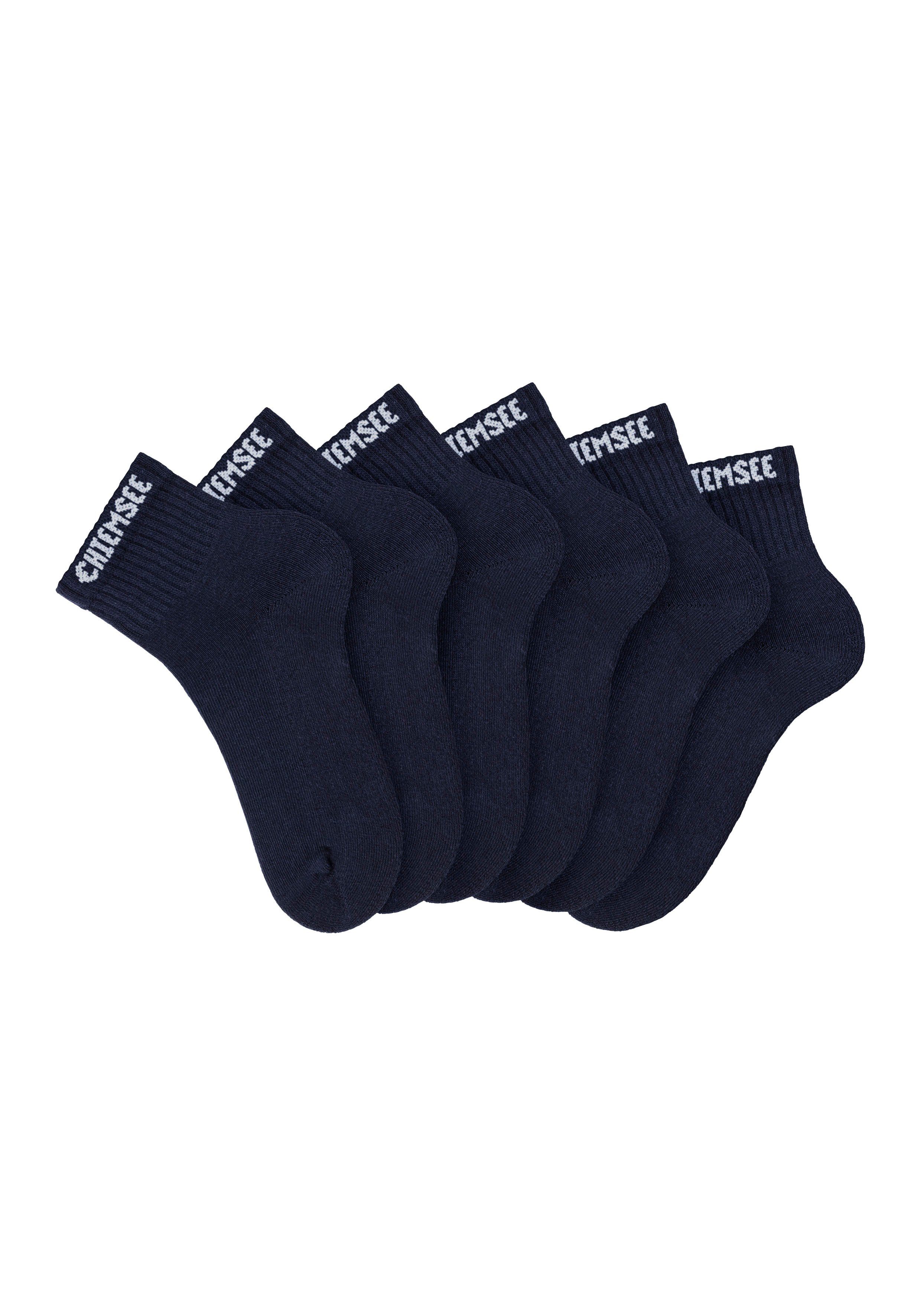 Chiemsee Kurzsocken, (Packung, 6 Paar), mit eingestricktem Markennamen günstig online kaufen