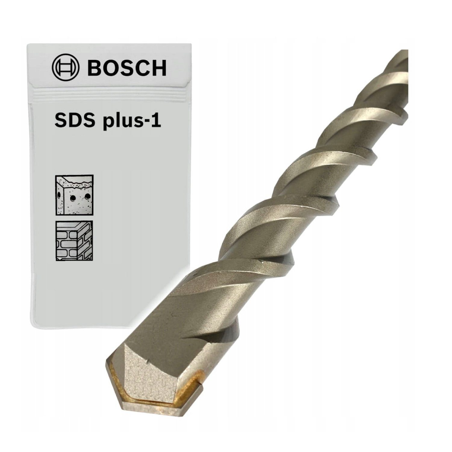 Blue Spot Tools Steinbohrer 5,5 X 160 Mm – Mit Hartmetallspitze, Für Beton, Mauerwerk, Ziegel & Stein, Sandgestrahlt, Wärmebehandelt