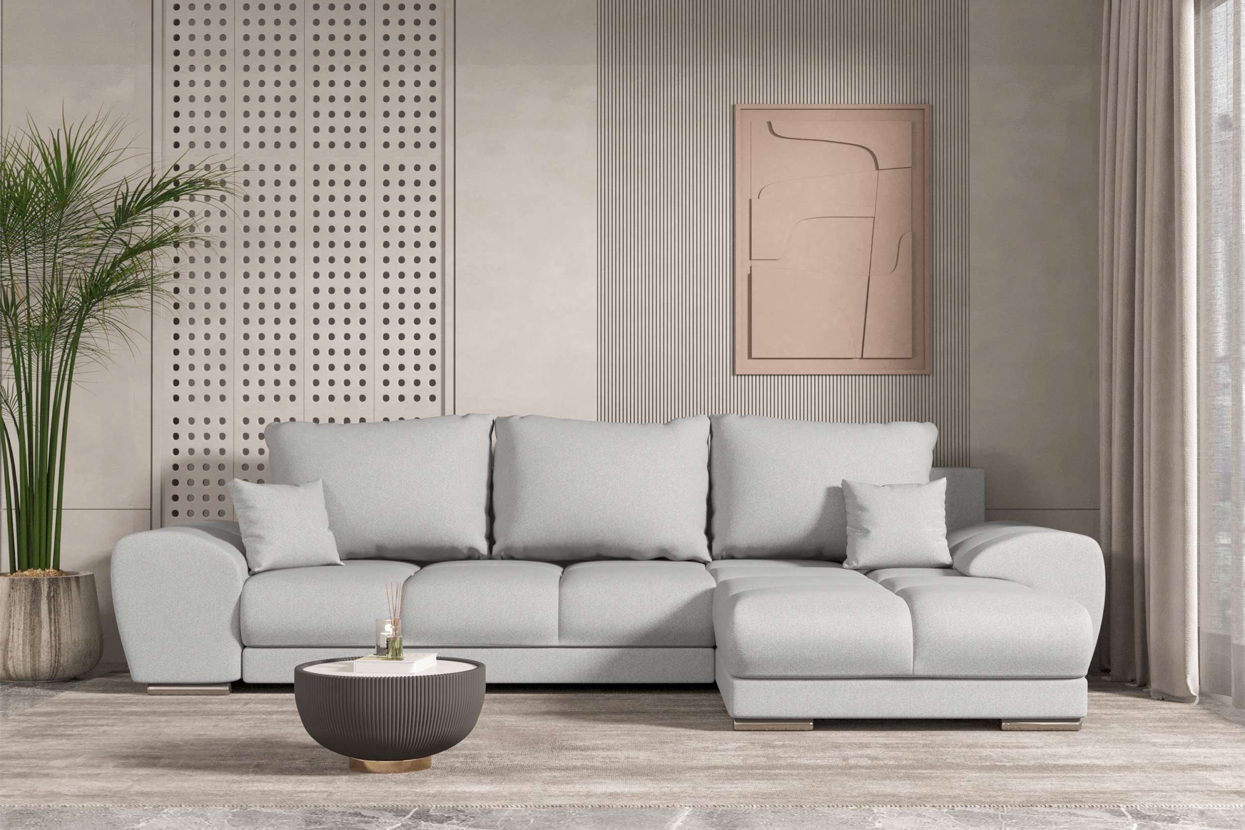 99rooms Ecksofa Antalya, Sofa L-Form, Eckcouch, günstig online kaufen