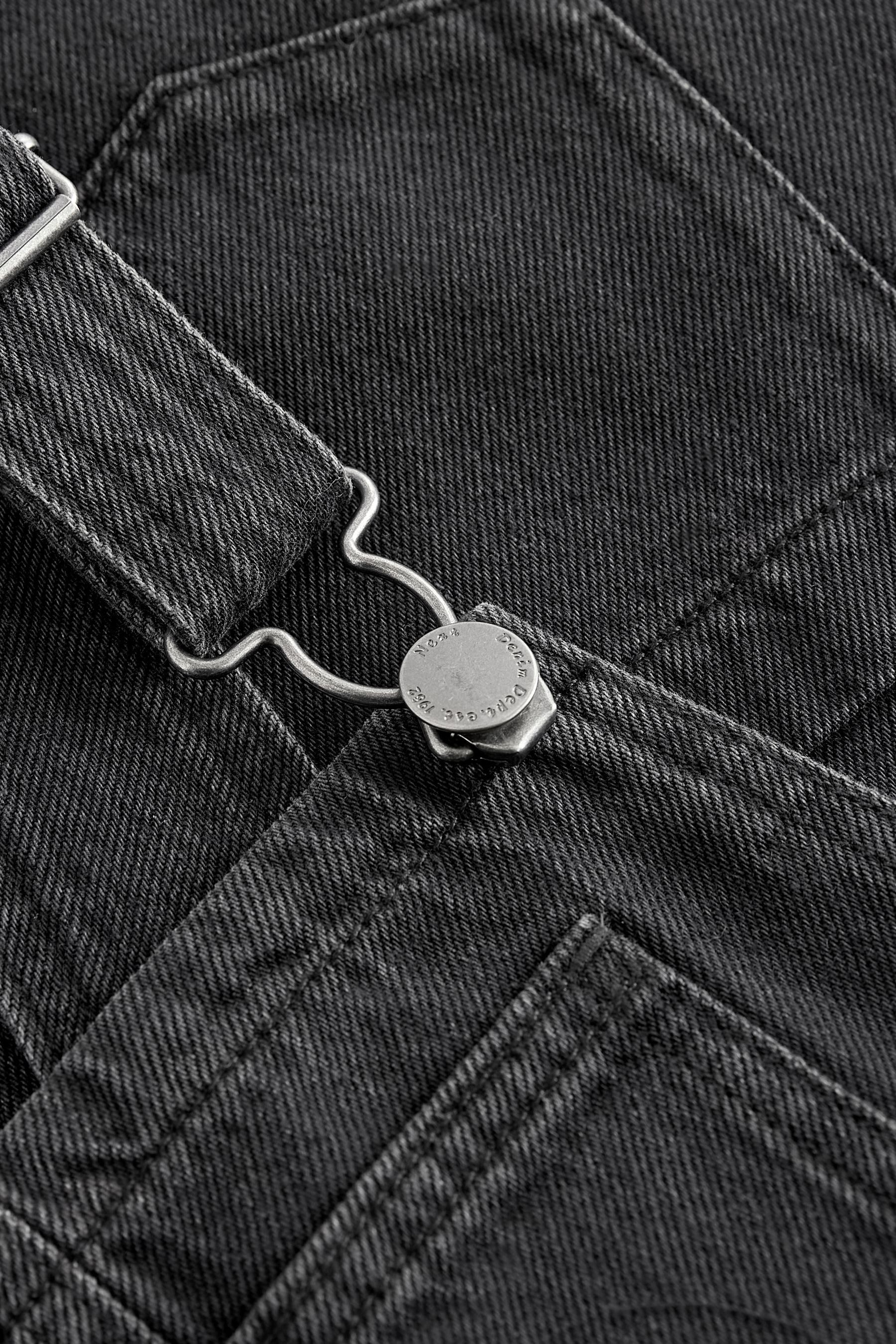 Next Latzkleid Trägerkleid aus Denim (1-tlg) – Bild 3 von 5