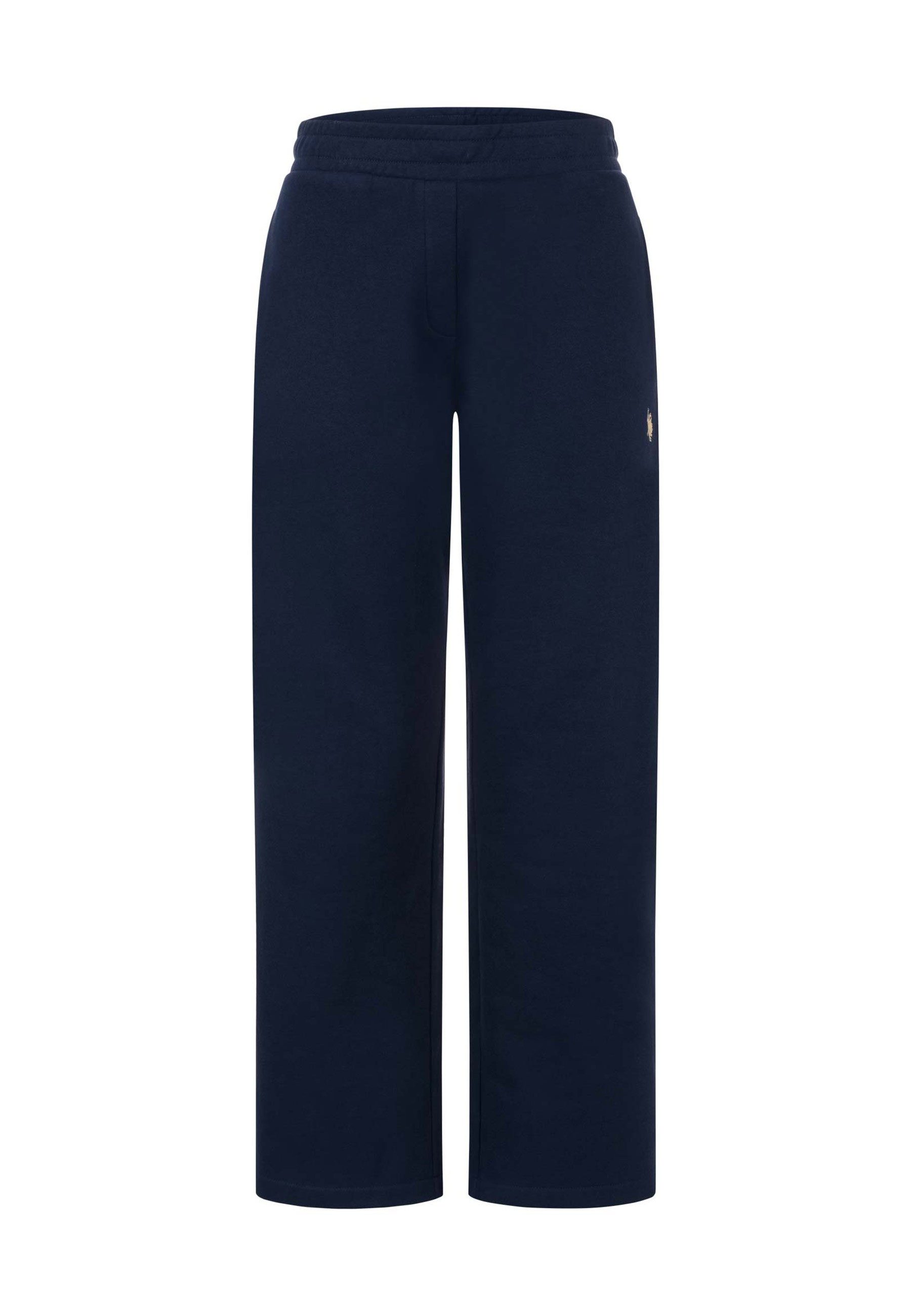 U.S. Polo Assn. Jogginghose mit geradem Bein und elastischem Bund Weiche Damen-Sweathose mit Seitentaschen und bequemer Passform