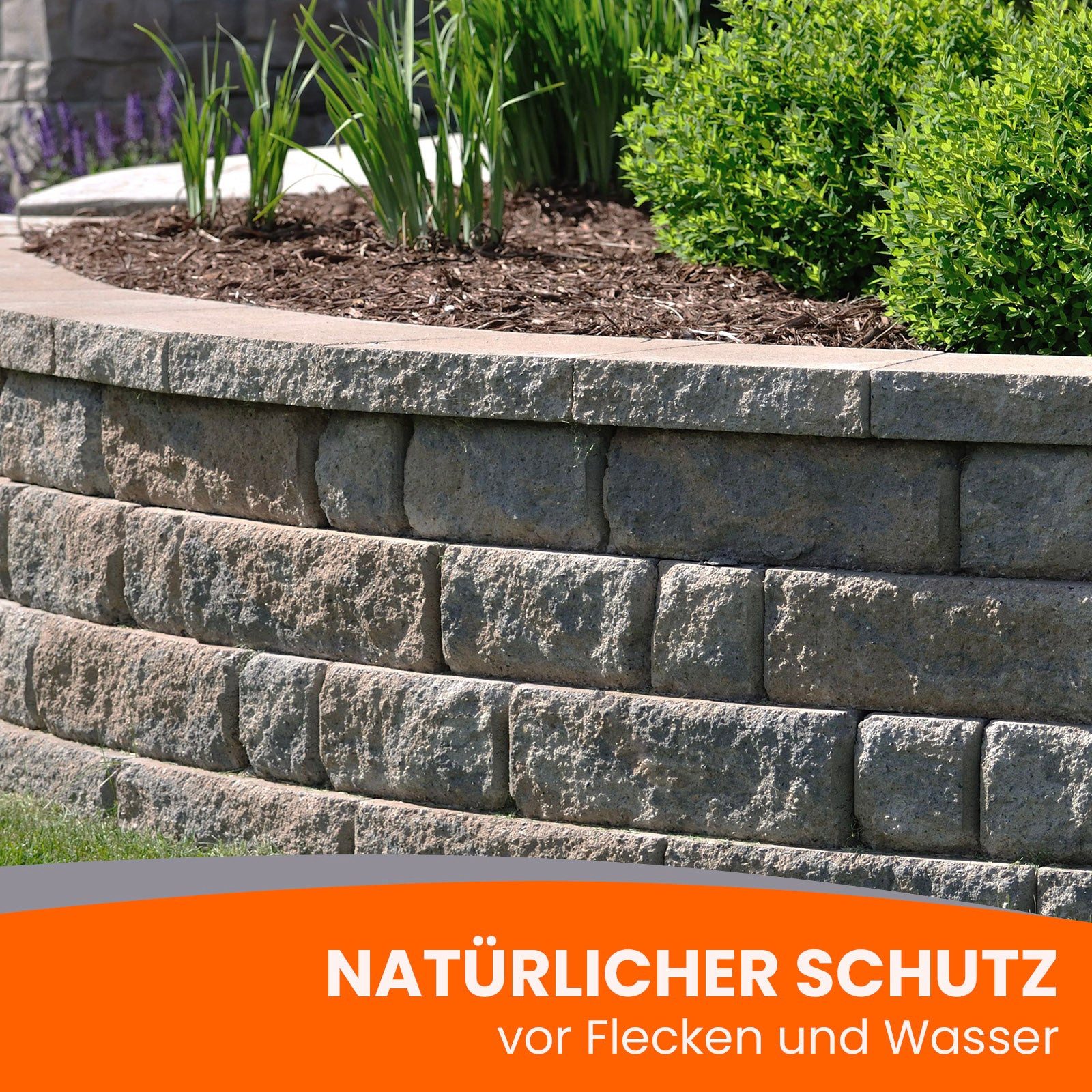 BEKATEQ BE-856 Farbvertiefer Naturstein-Imprägnierung, Fleckschutz und Steinschutz Pflege innen aussen