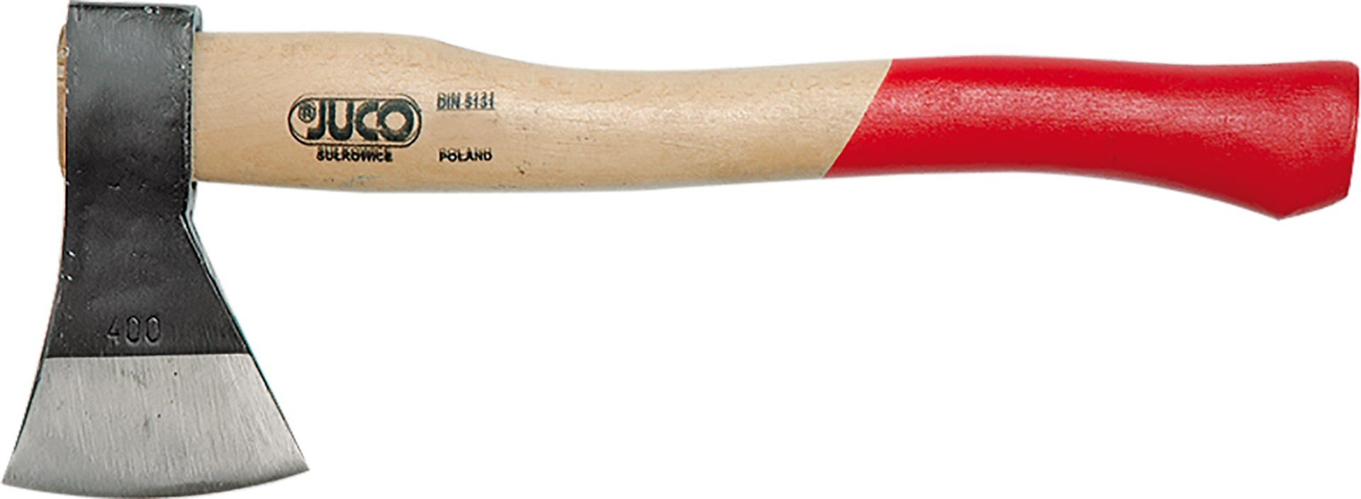 TRIZERATOP Axt Universalaxt 1 kg mit Holzstiel, 34 cm Länge