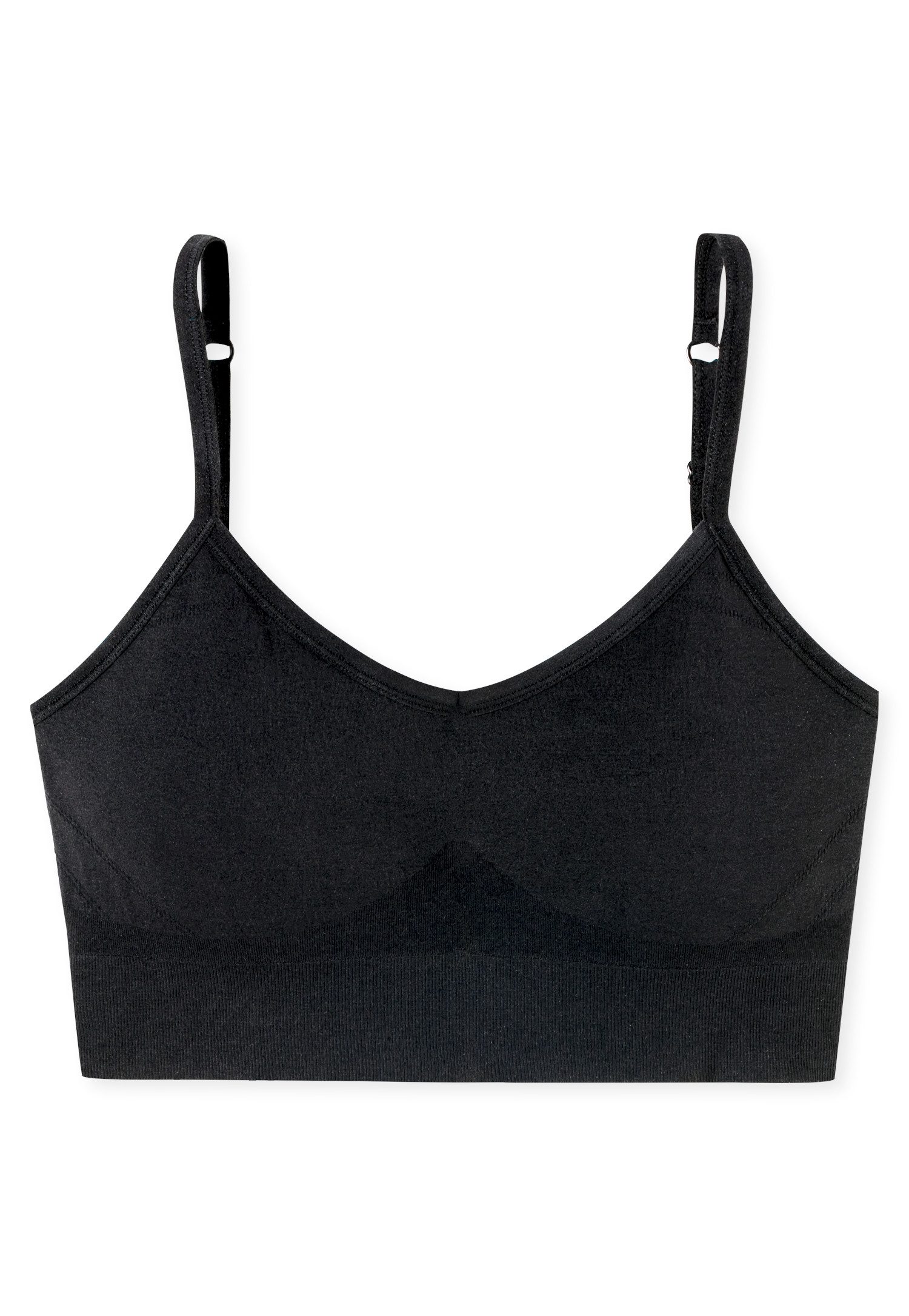 Schiesser Bustier Casual Seamless ohne störende Seitennähte, herausnehmbare Pads, elastisch