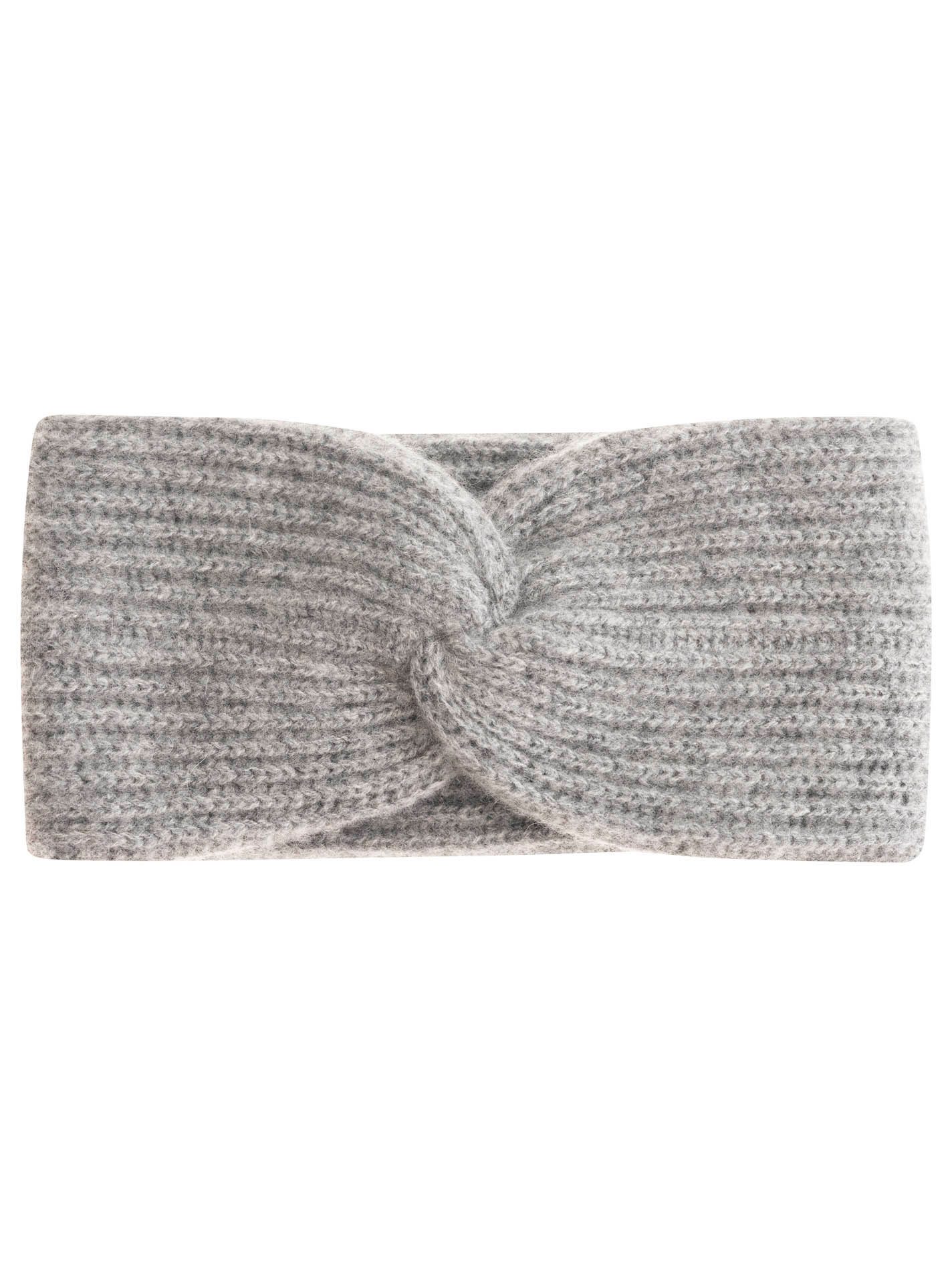 Zwillingsherz Stirnband "Rippe" breit, gerippt, mit Knotendetail günstig online kaufen