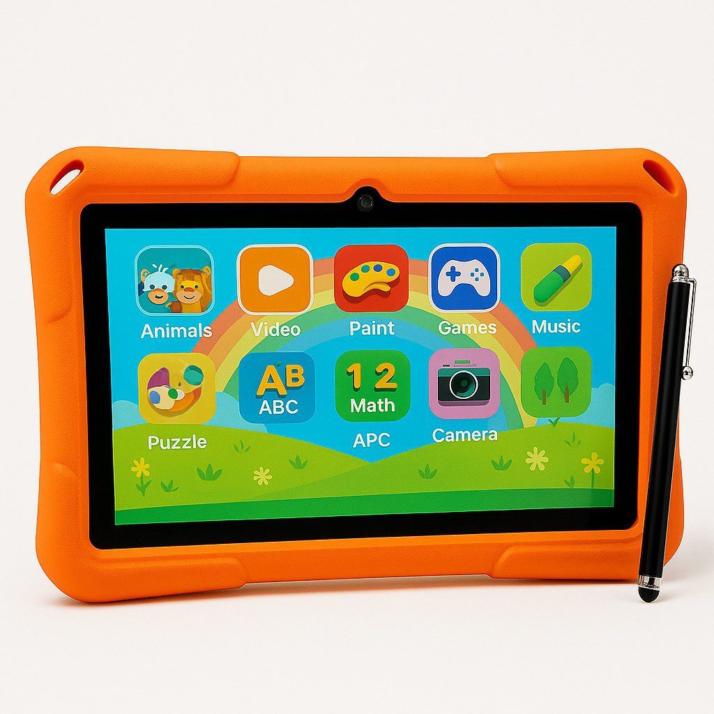 Goldstern-Tech KiddoTab Tablet (7-Zoll Tablet", 16 GB, Andoird, mit Quad-Core-Prozessor, WLAN & ideal für Kinder)