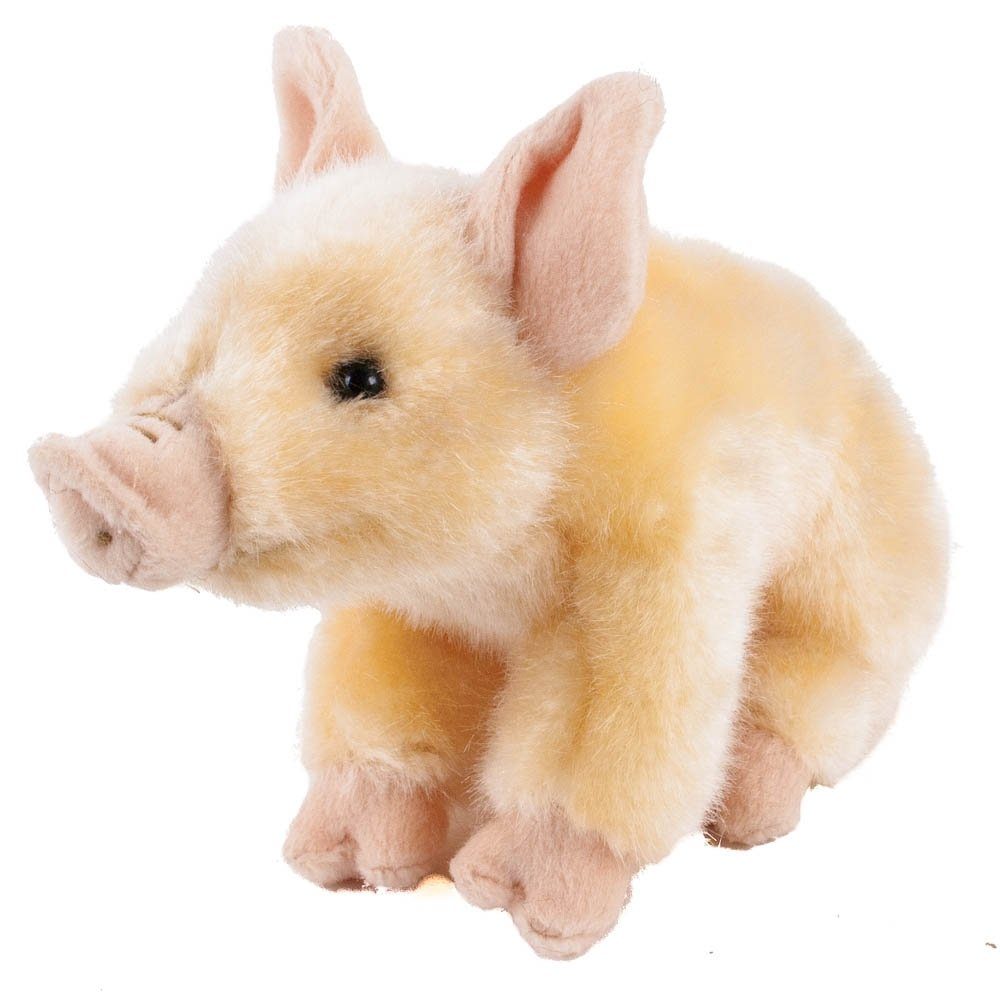 Teddys Rothenburg Kuscheltier Schwein klein sitzend 20 cm Plüschschwein