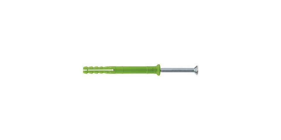 Schrauben- und Dübel-Set Fischer Nageldübel N green 8.0 x 80 mm - 10 Stück