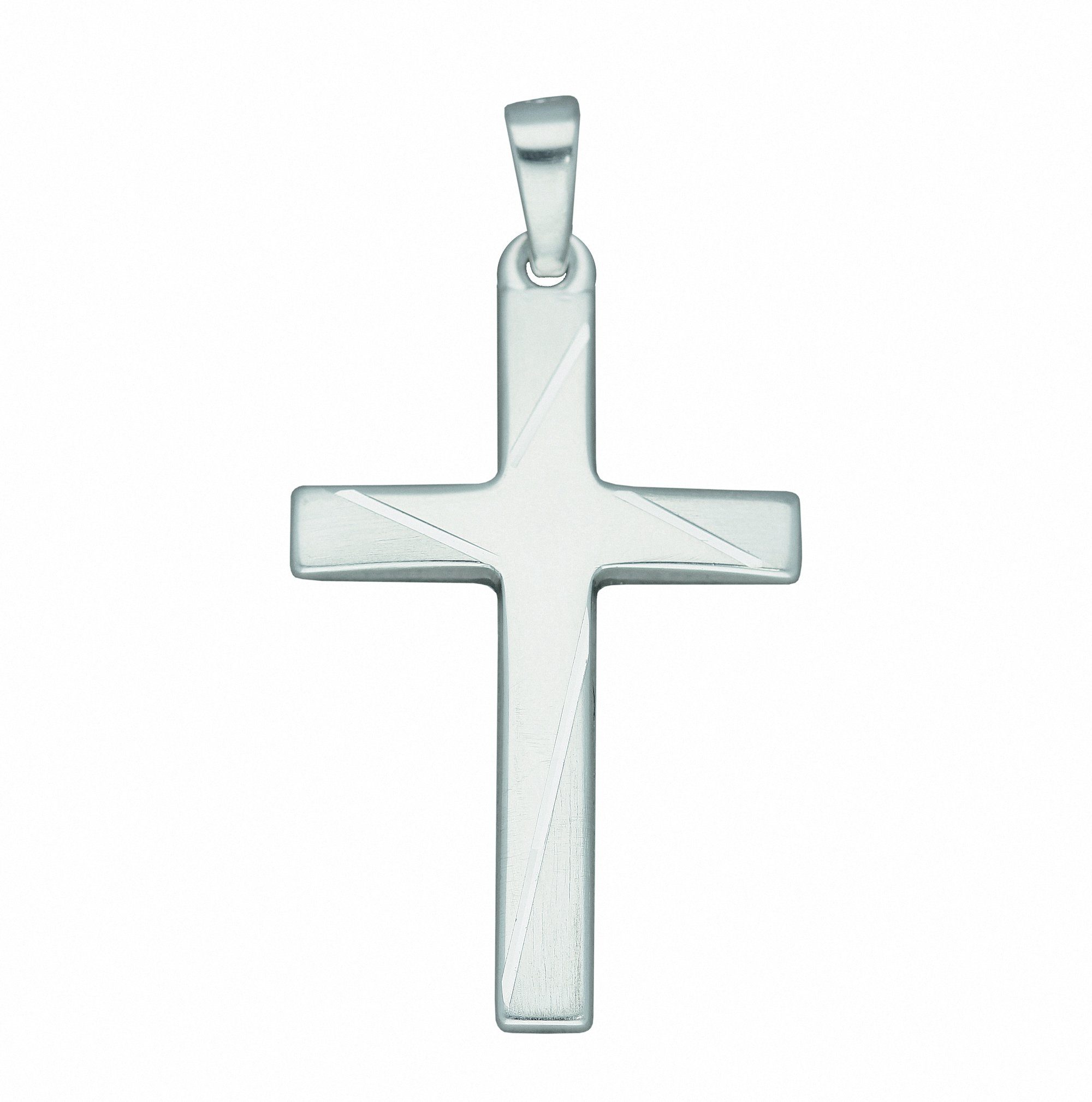 - 925 Adelia´s Kreuz mit Anhänger Set Kette Silber Halskette mit Schmuckset Anhänger,