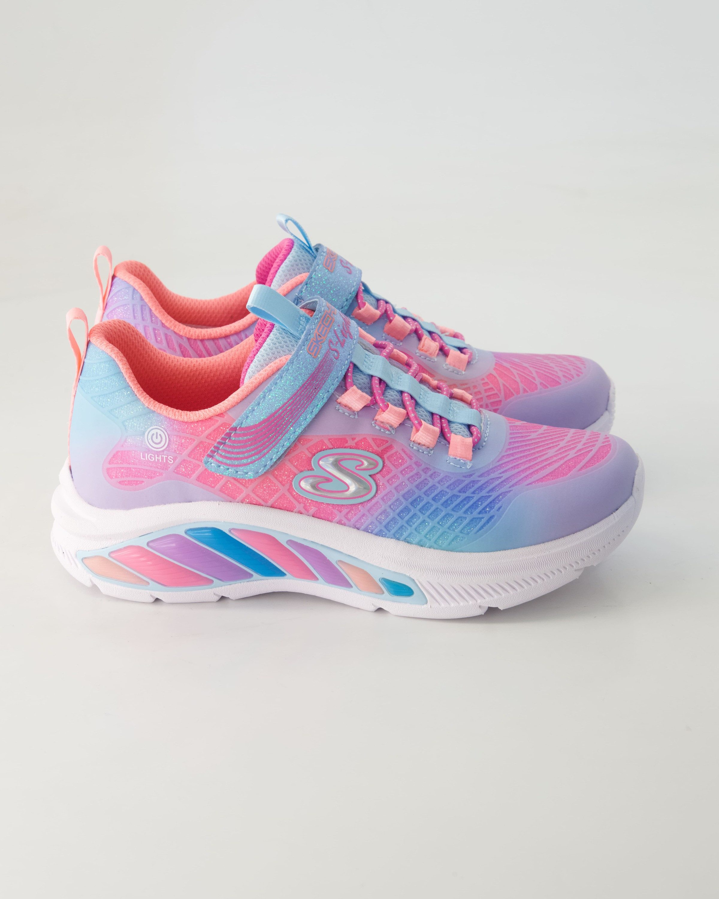 Skechers 303722L Klettschuh Obermaterial: Leder und Textil