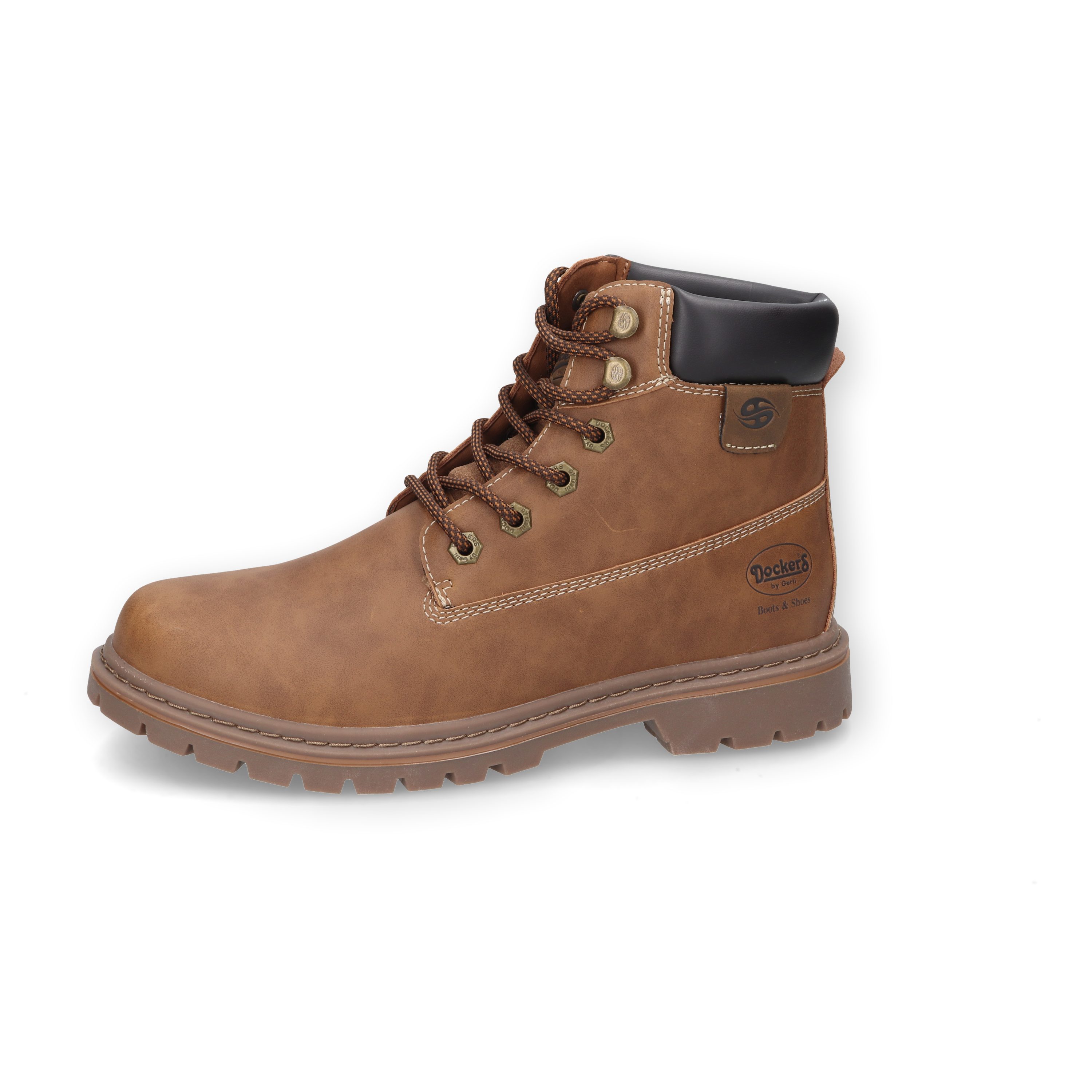 Dockers by Gerli Schnürboots Workerboots, Schnürstiefel mit Blockabsatz günstig online kaufen