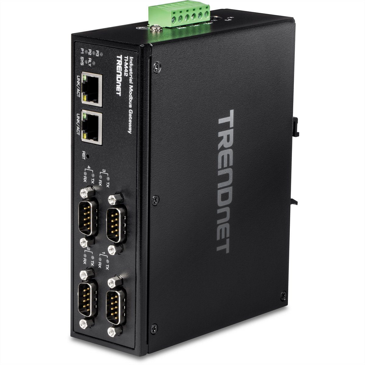 Trendnet TI-M42 Modbus Gateway Netzwerk-Switch (4-Port Industrial)