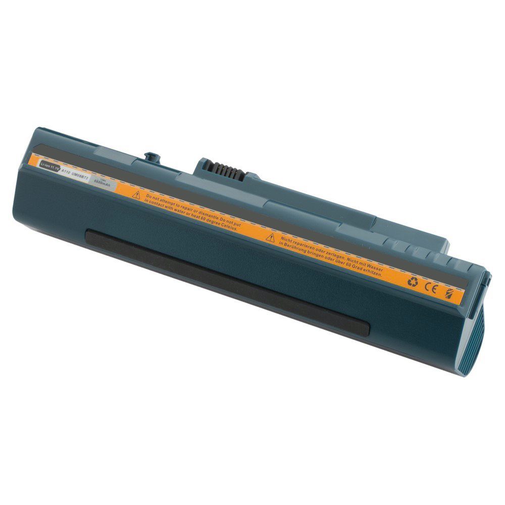 GOLDBATT Akku für Acer Aspire One A110 A110L A150 A150L A150X ZG5 UM08A31 UM08A71 6600mAh Laptop-Akku Ersatzakku 6600 mAh (11,1 V, 1 St), 100% kompatibel I integrierten Hitze- und Überladeschutz