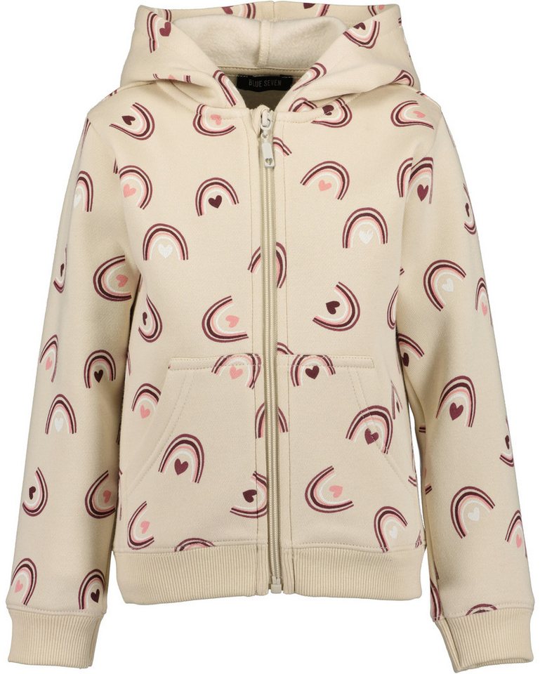 Blue Seven Kapuzensweatjacke Baumwollmischung